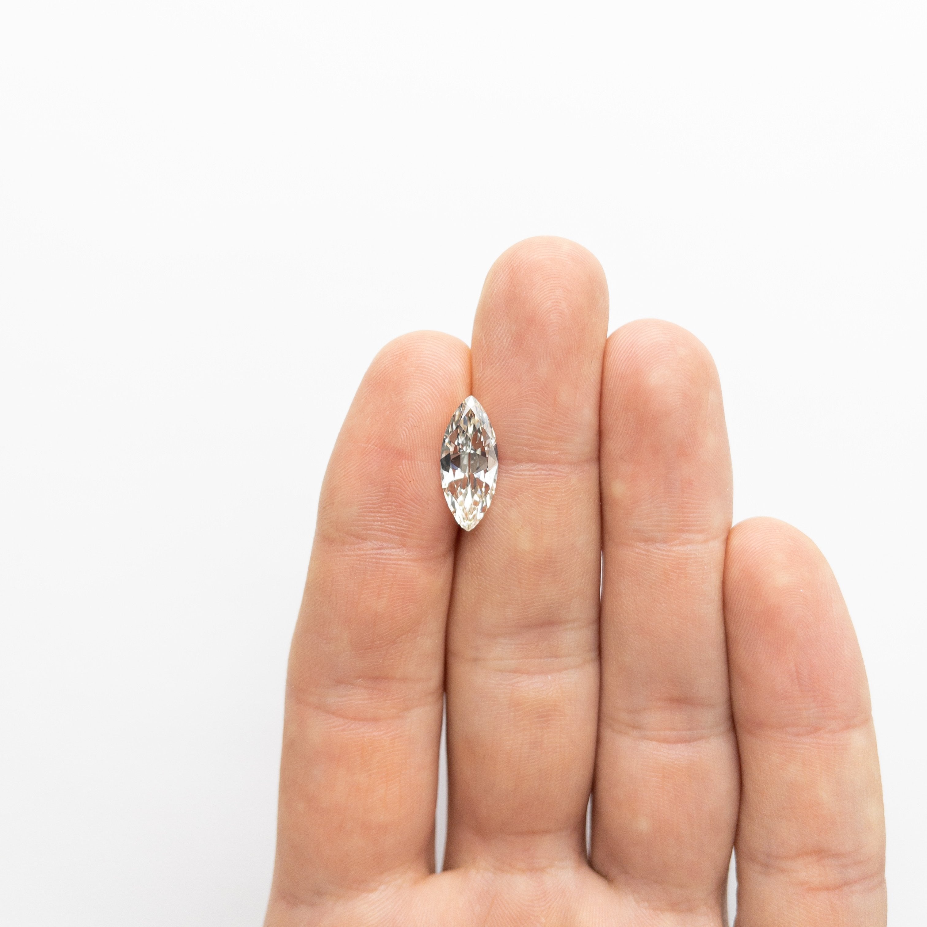 3.10ct 16.93x7.24x4.15mm GIA VS2 M Antique Marquise Brilliant Cut 18618-01