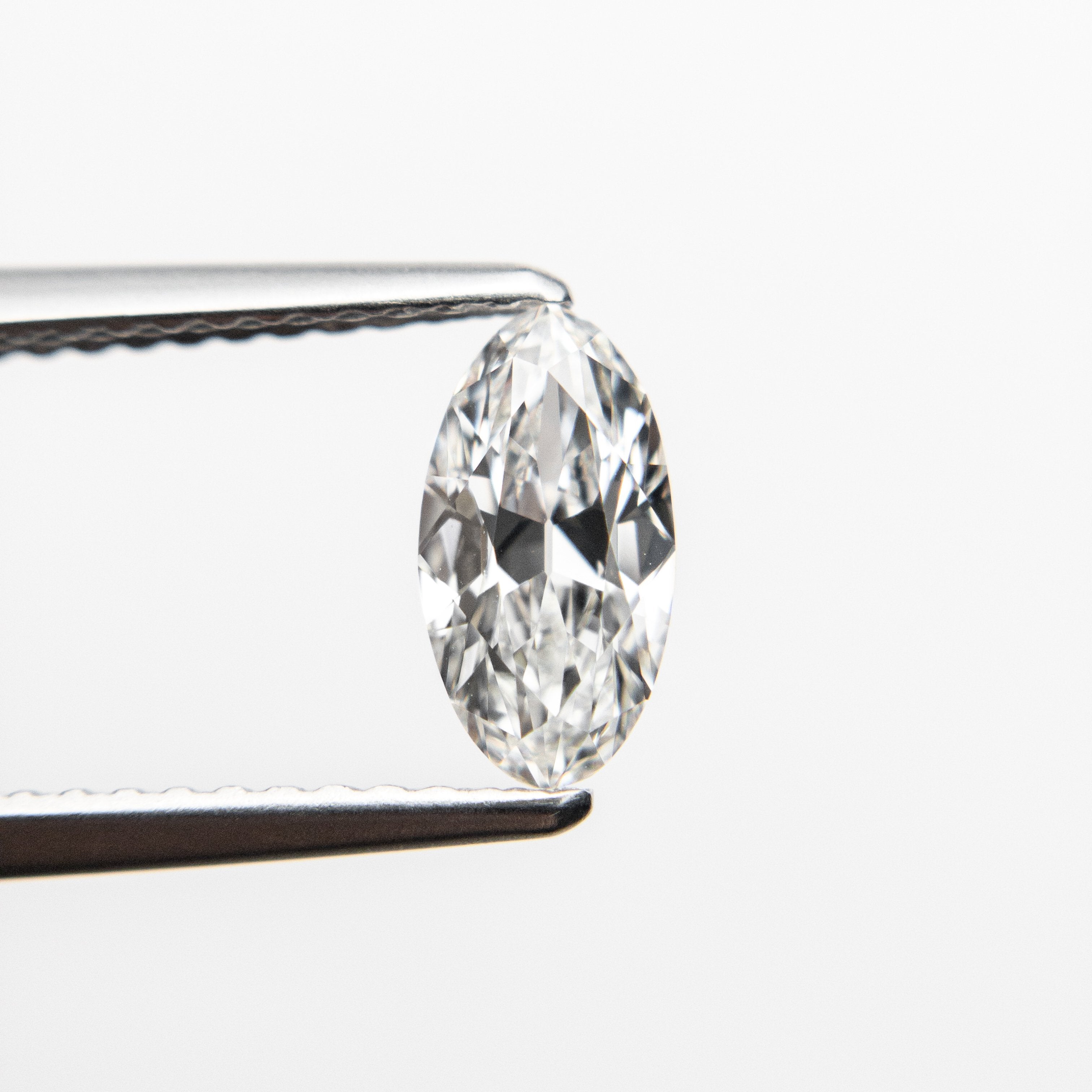 0.73ct 8.23x4.35x2.90mm GIA VVS2 F Modern Antique Marquise Brilliant 18647-02