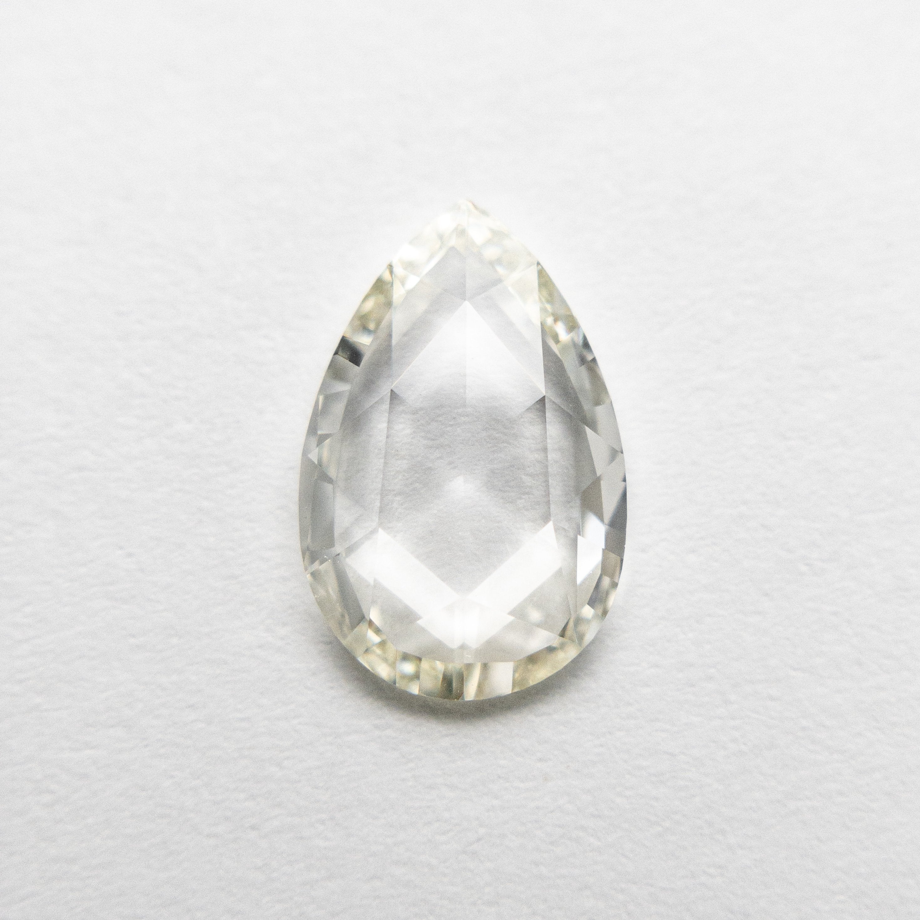 1.04ct 9.86x6.39x1.82mm VVS2-VS1 M-N Pear Rosecut 18661-04