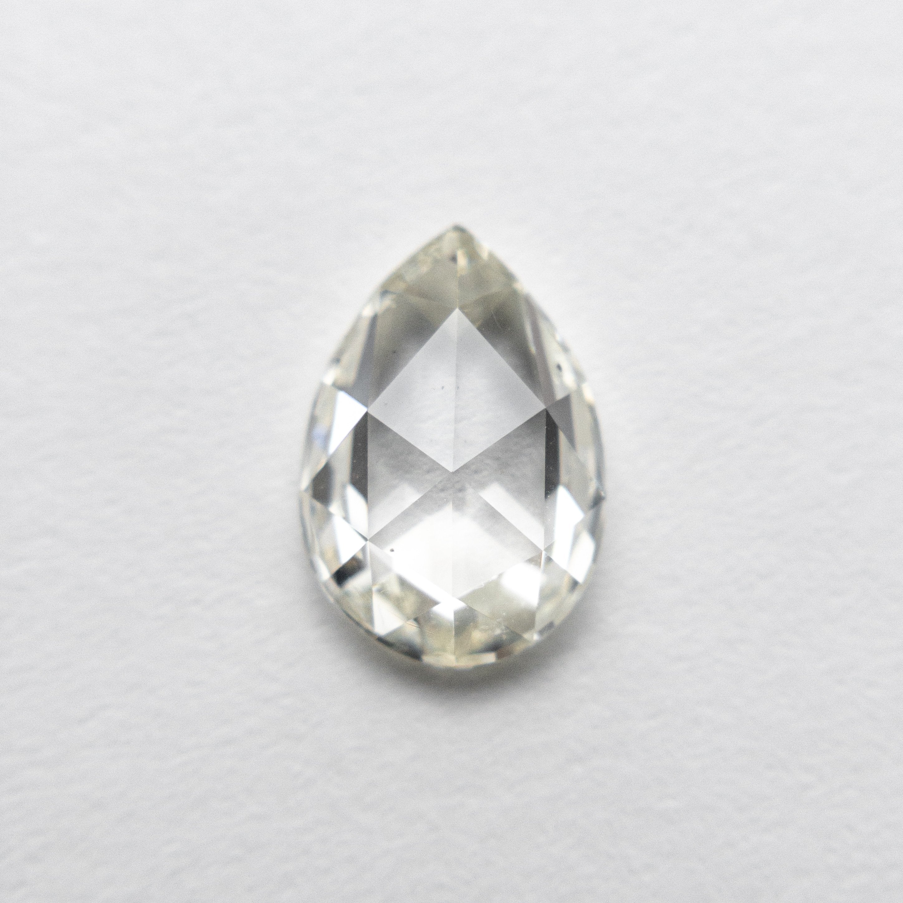 1.15ct 8.81x6.08x2.62mm VS2-SI1 M-N Pear Rosecut 18661-08