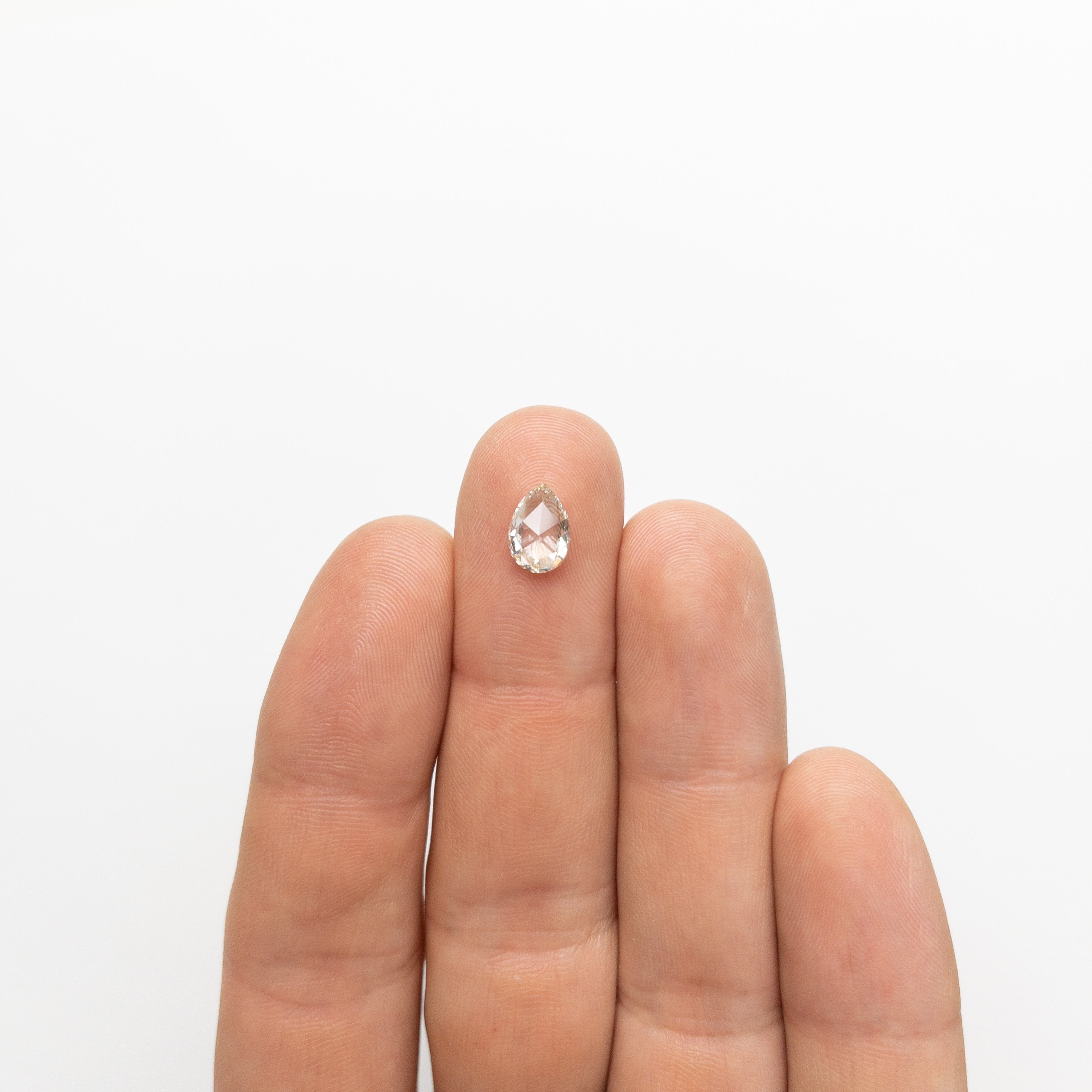 1.15ct 8.81x6.08x2.62mm VS2-SI1 M-N Pear Rosecut 18661-08