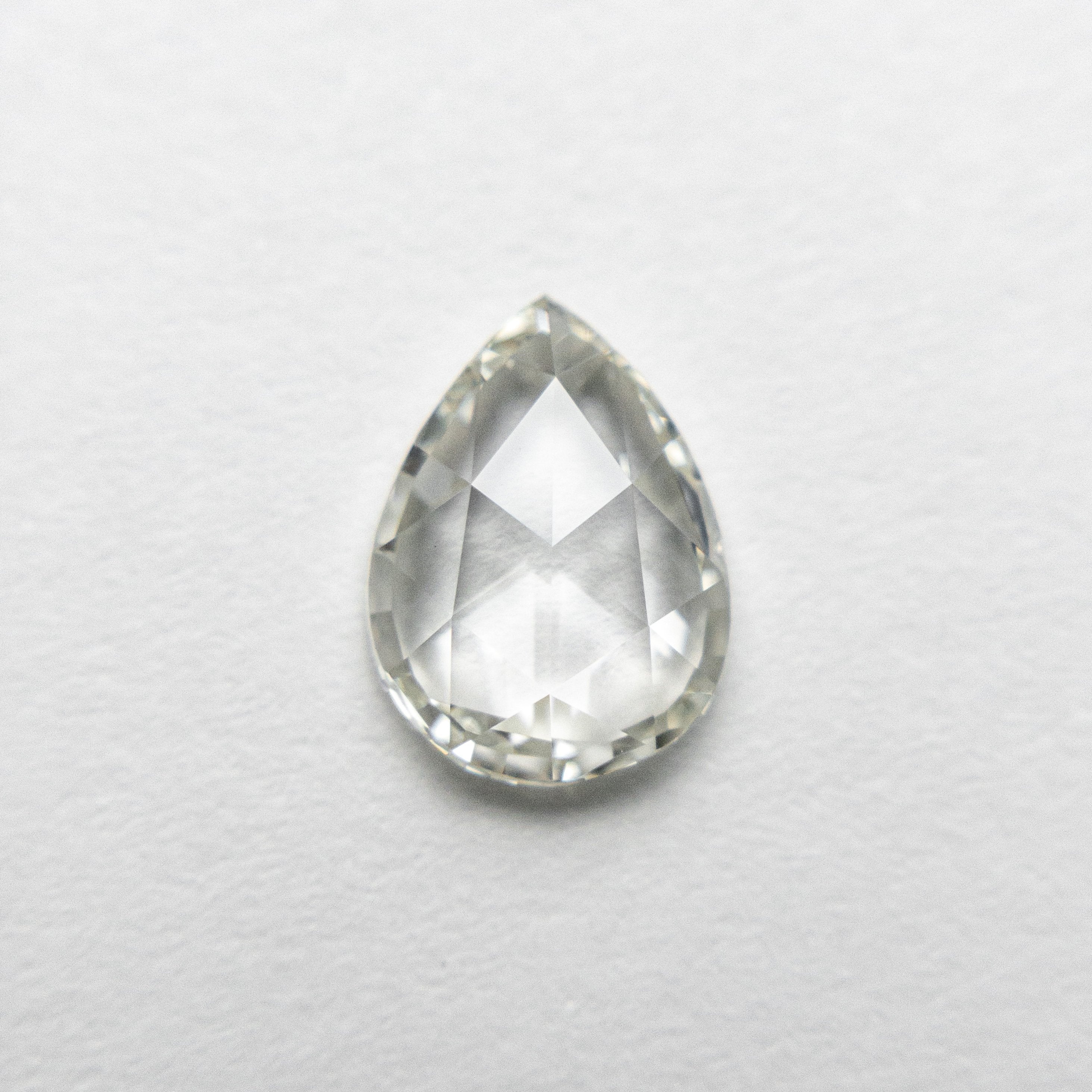 0.90ct 8.14x6.08x2.10mm VS2-SI1 J-K Pear Rosecut 18661-11