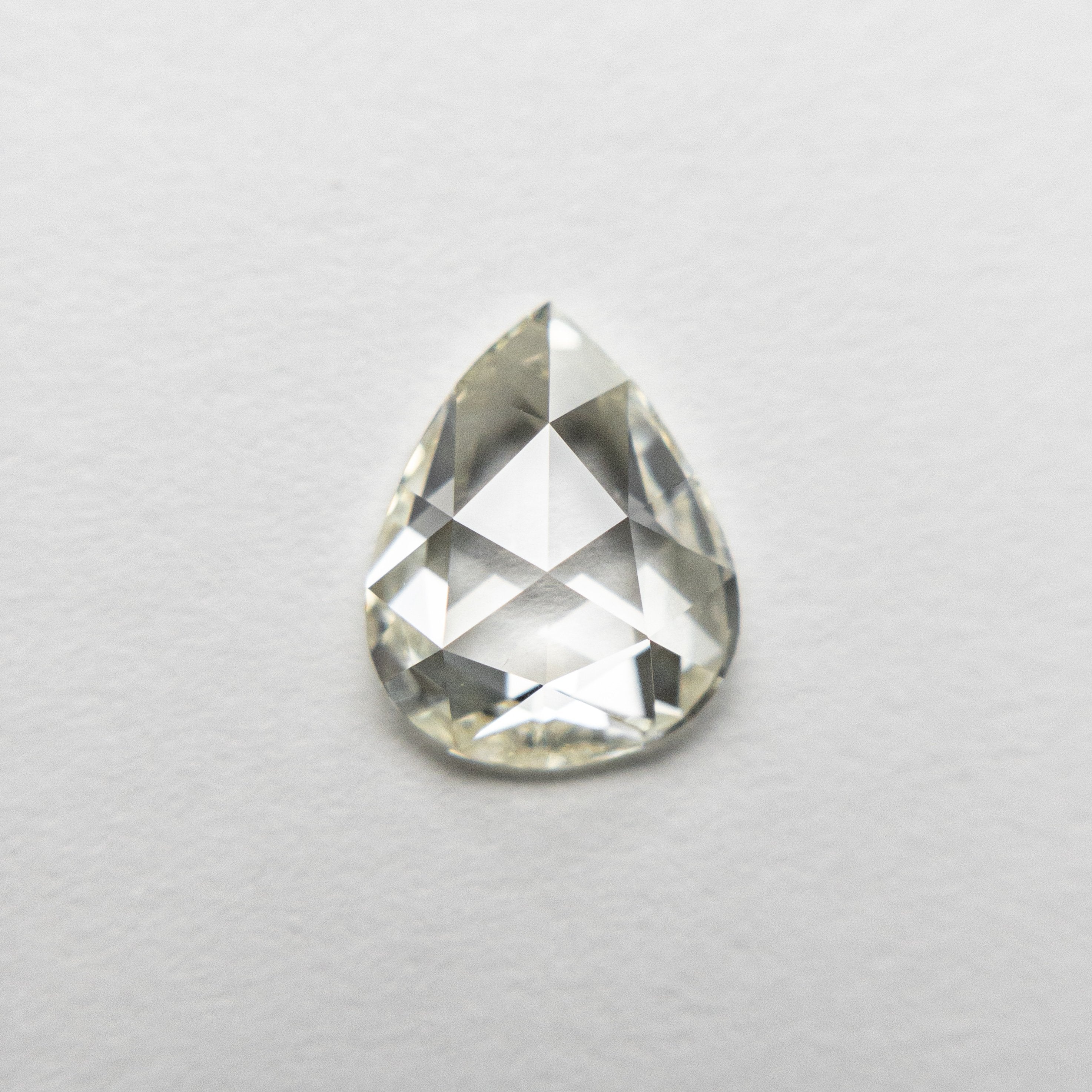 0.93ct 7.75x6.20x2.52mm VS1 L-M Pear Rosecut 18661-12
