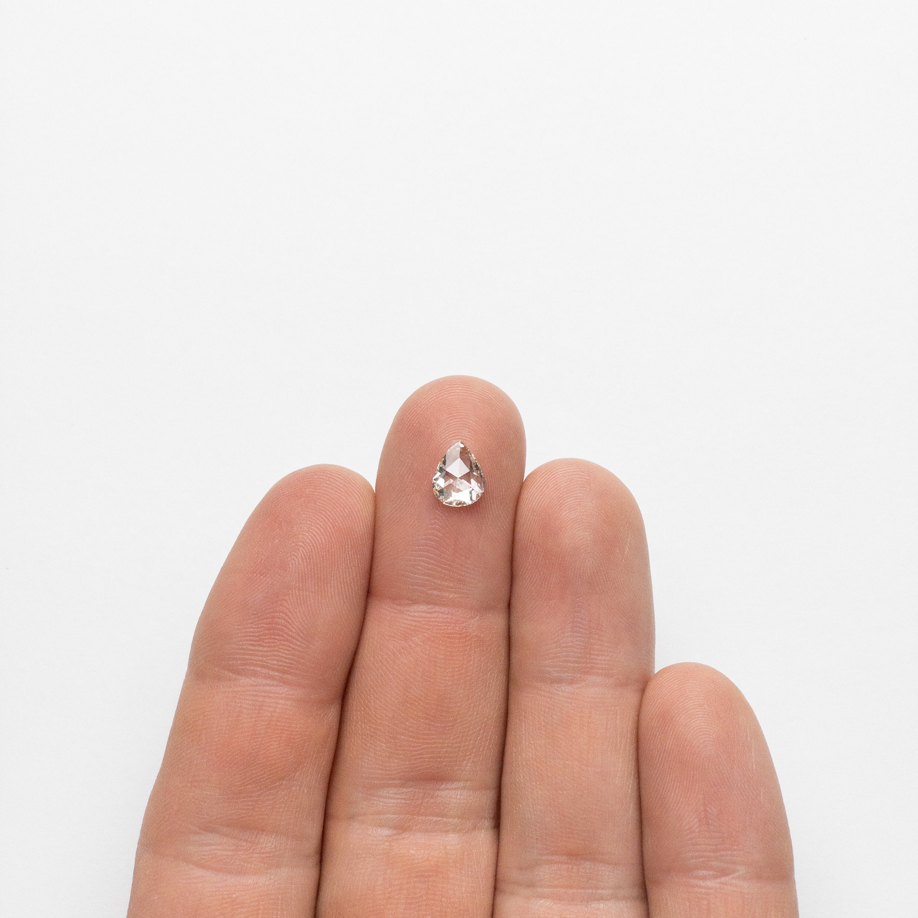 0.93ct 7.75x6.20x2.52mm VS1 L-M Pear Rosecut 18661-12