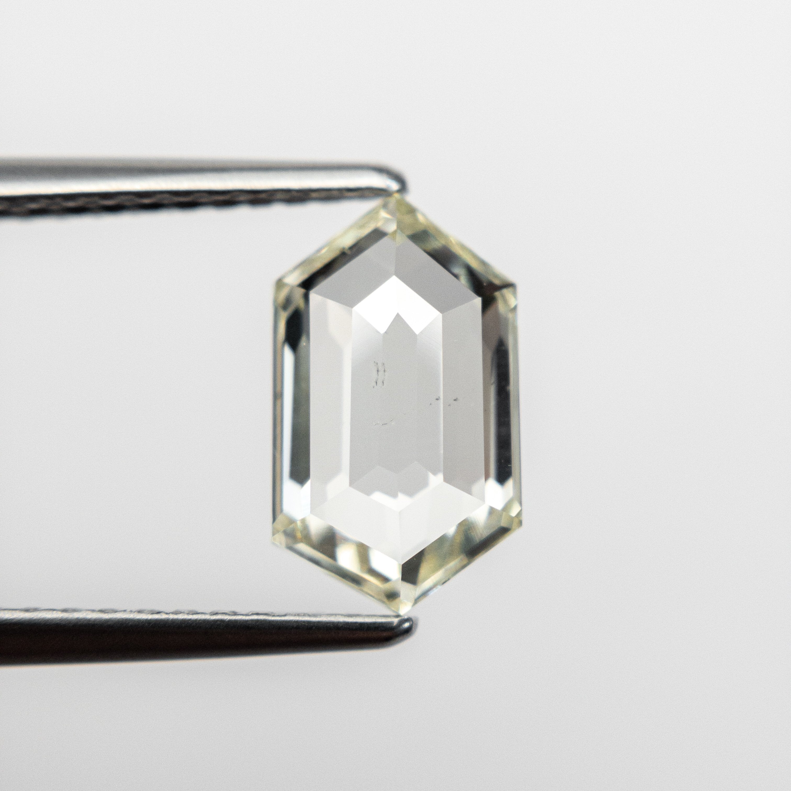 1.62ct 9.99x5.86x2.82mm SI1 Hexagon Rosecut 18663-01