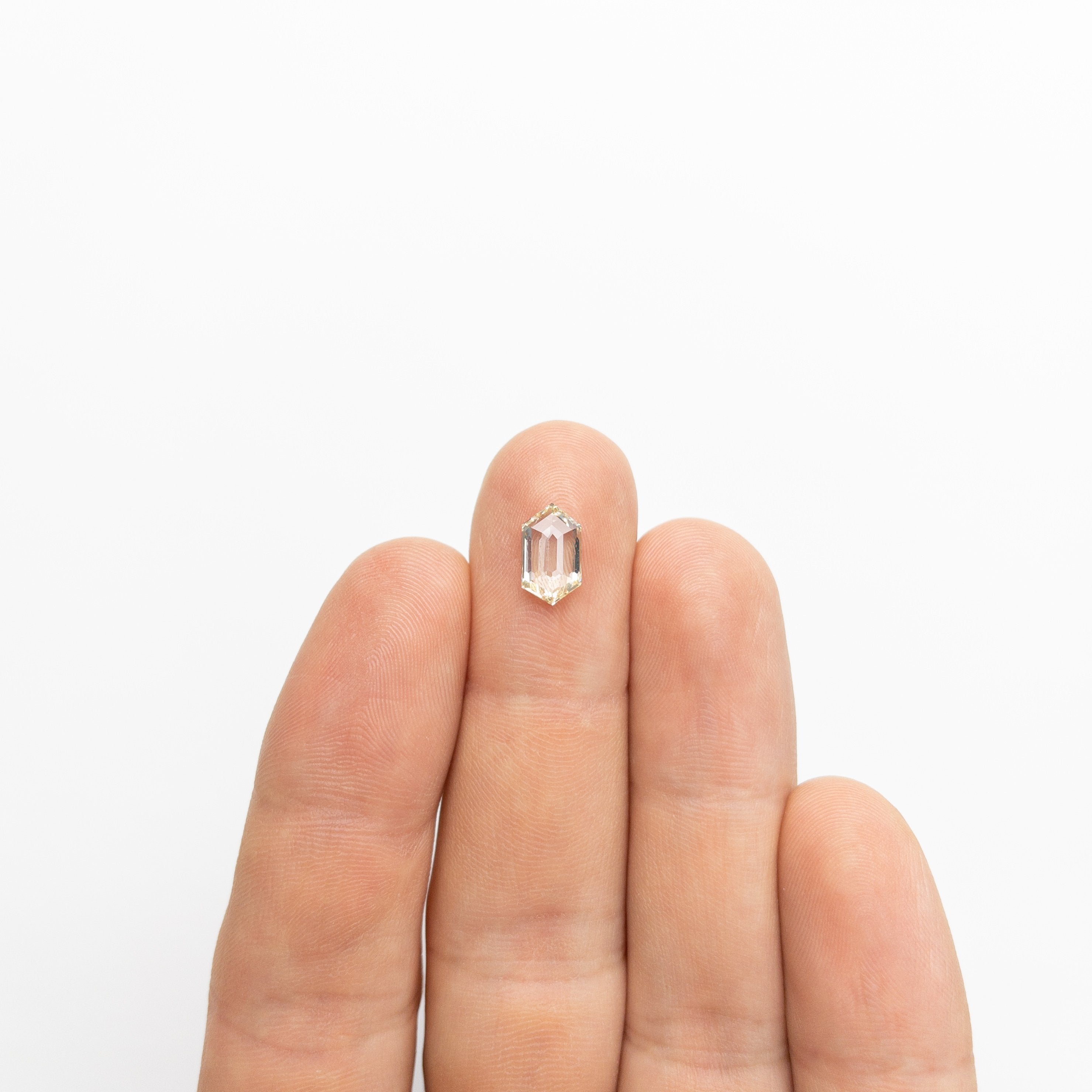 1.62ct 9.99x5.86x2.82mm SI1 Hexagon Rosecut 18663-01