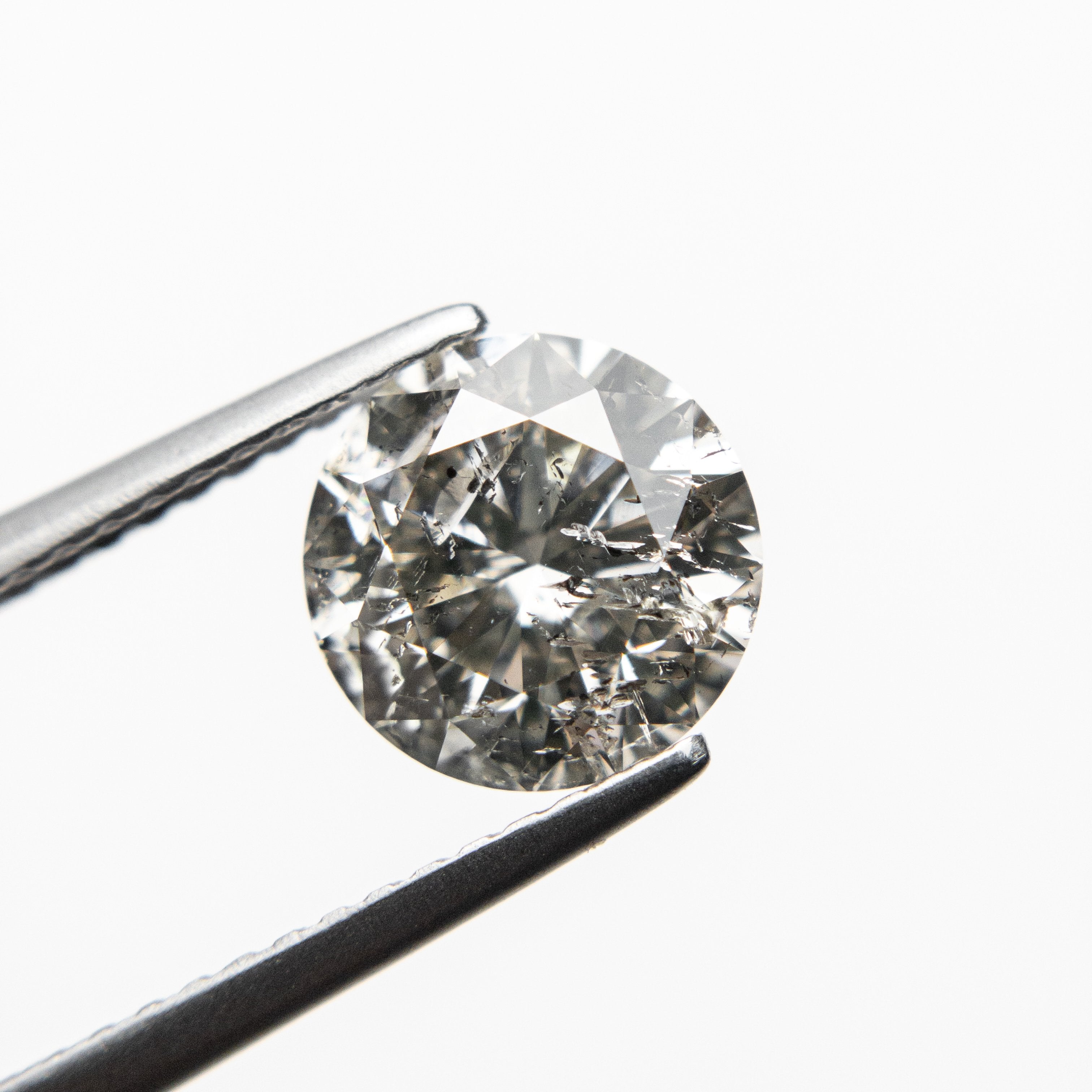 1.80ct 7.78x7.71x4.81mm Champagne Salt and Pepper Round Brilliant 18673-01