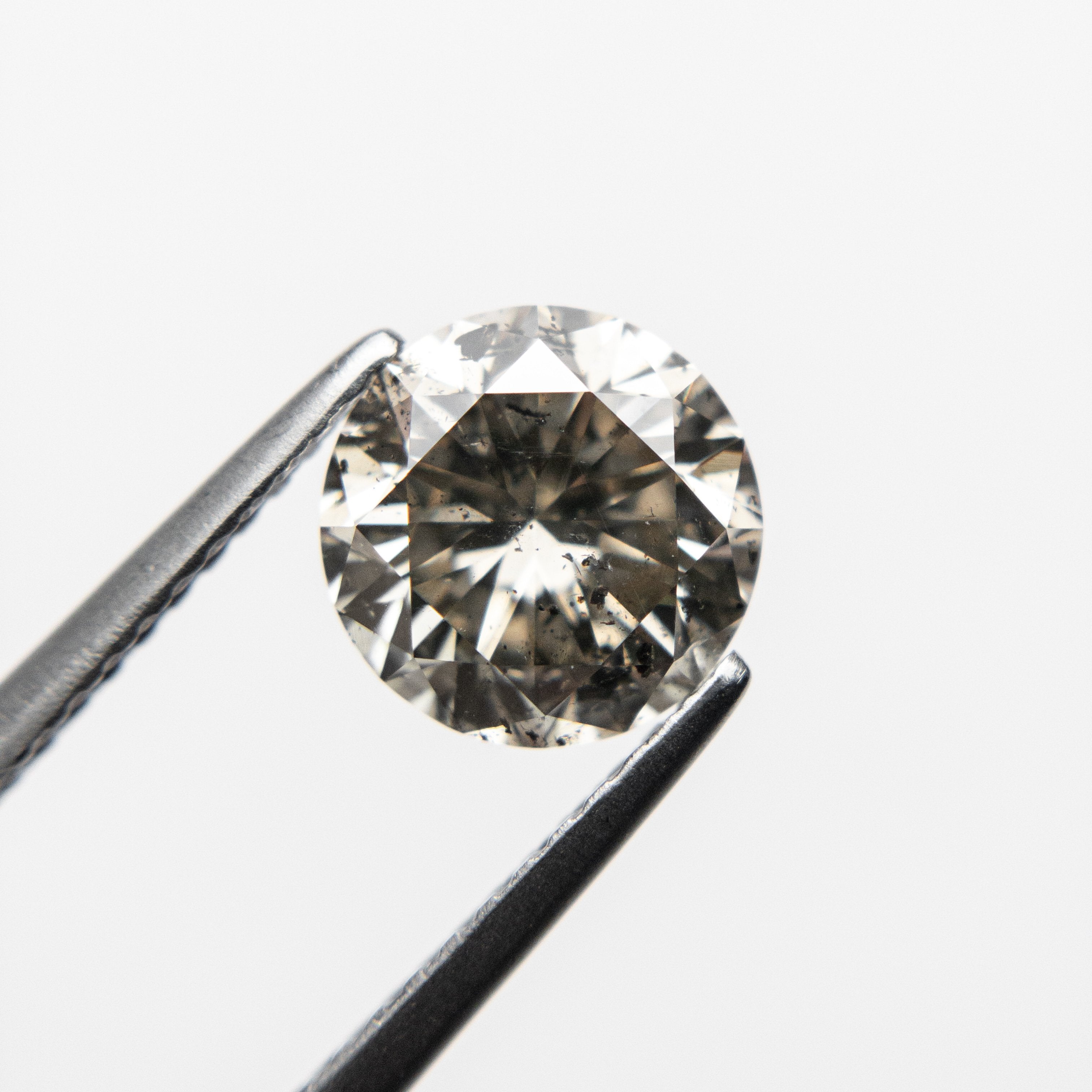 1.65ct 7.49x7.46x4.72mm Champagne Salt and Pepper Round Brilliant 18673-02