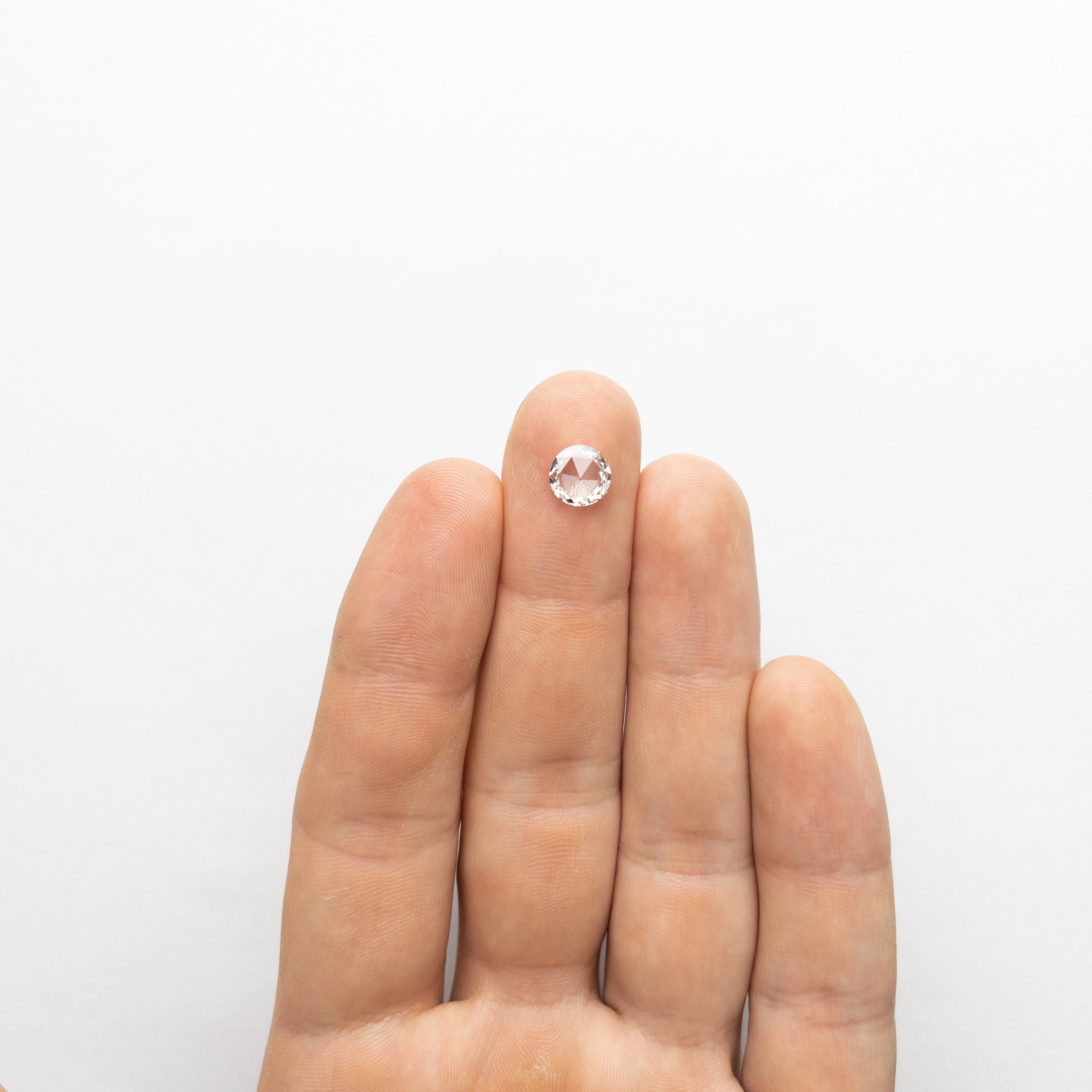 0.86ct 7.49x7.37x1.74mm VS2 H-I Round Rosecut 18690-01