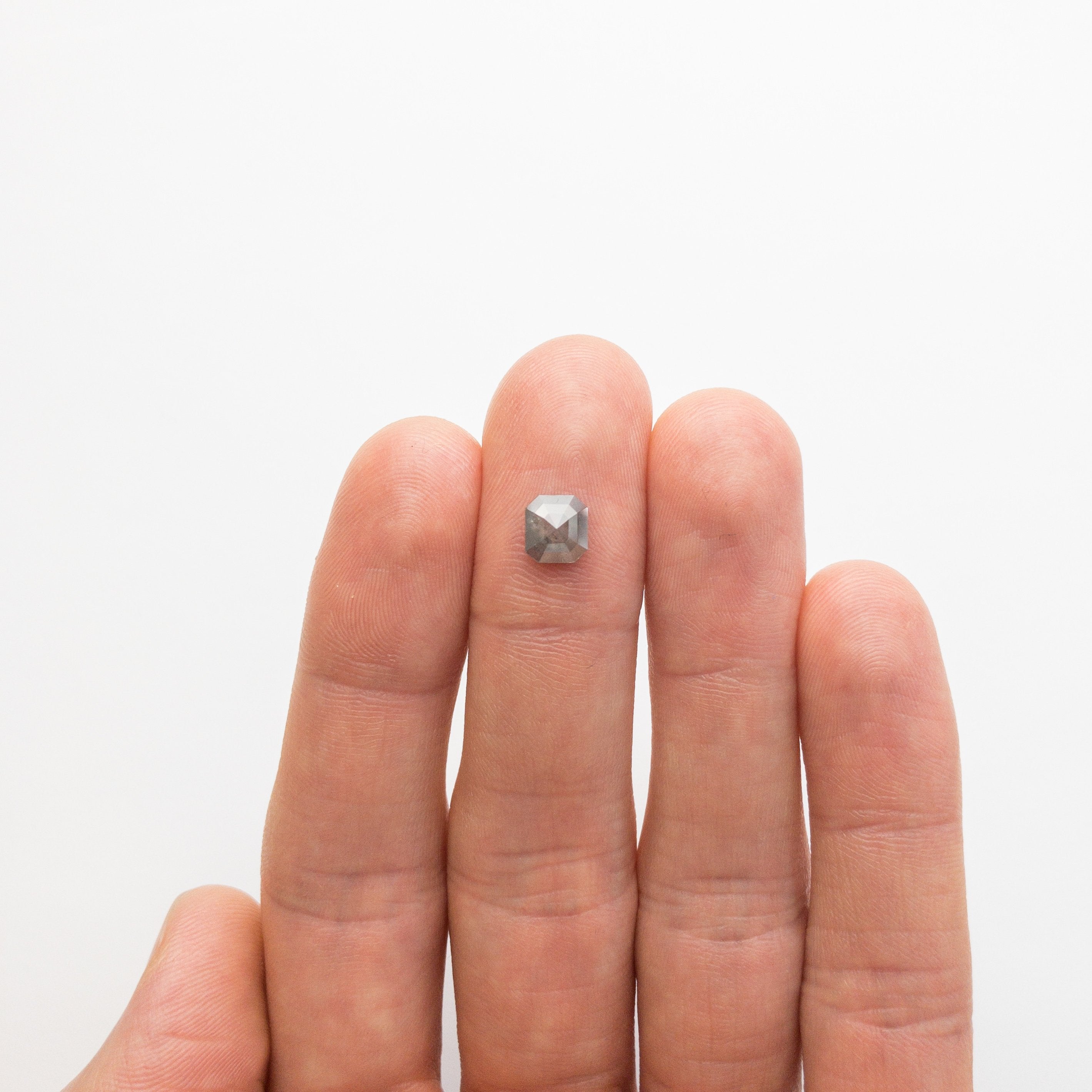 1.07ct 6.54x6.01x2.72mm Cut Corner Rectangle Rosecut 18703-04