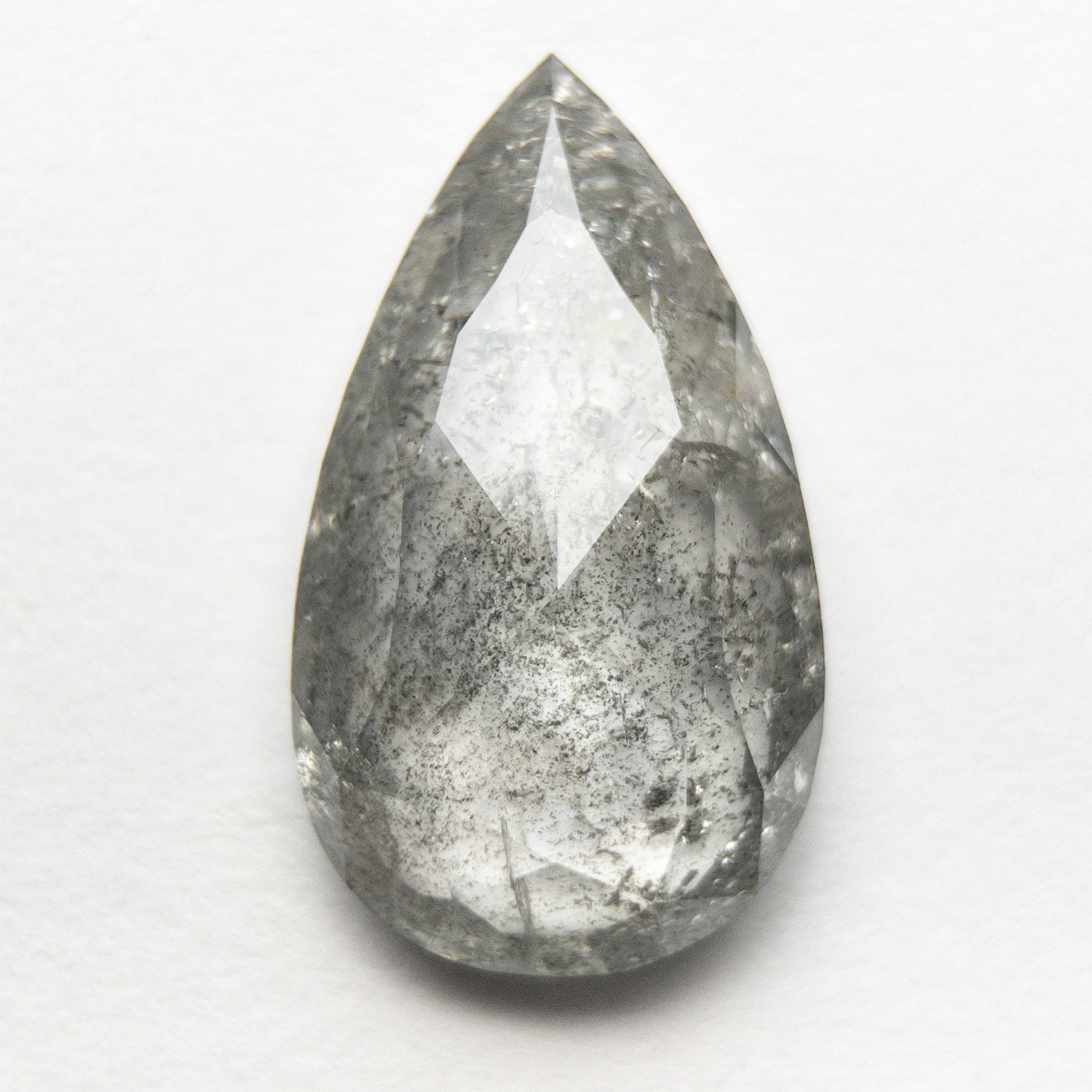 3.65ct 14.73x8.55x3.40mm Pear Rosecut 18726-03