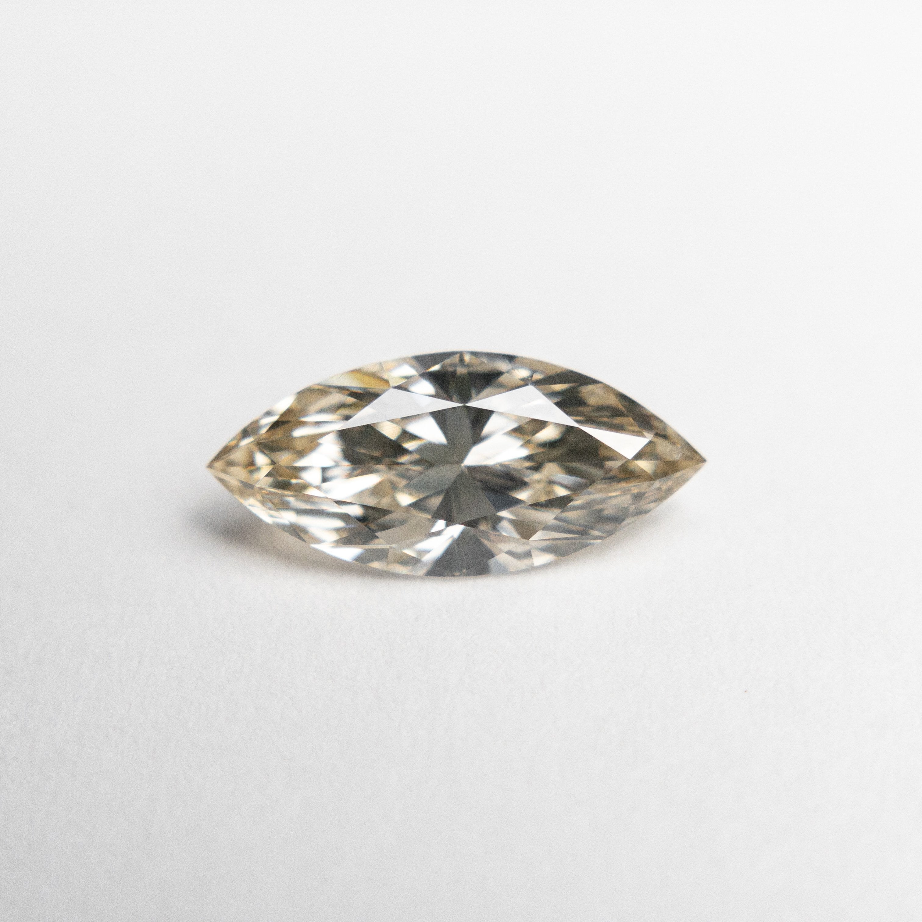 0.74ct 10.11x4.56x2.82mm VS Champagne Marquise Brilliant 18746-01