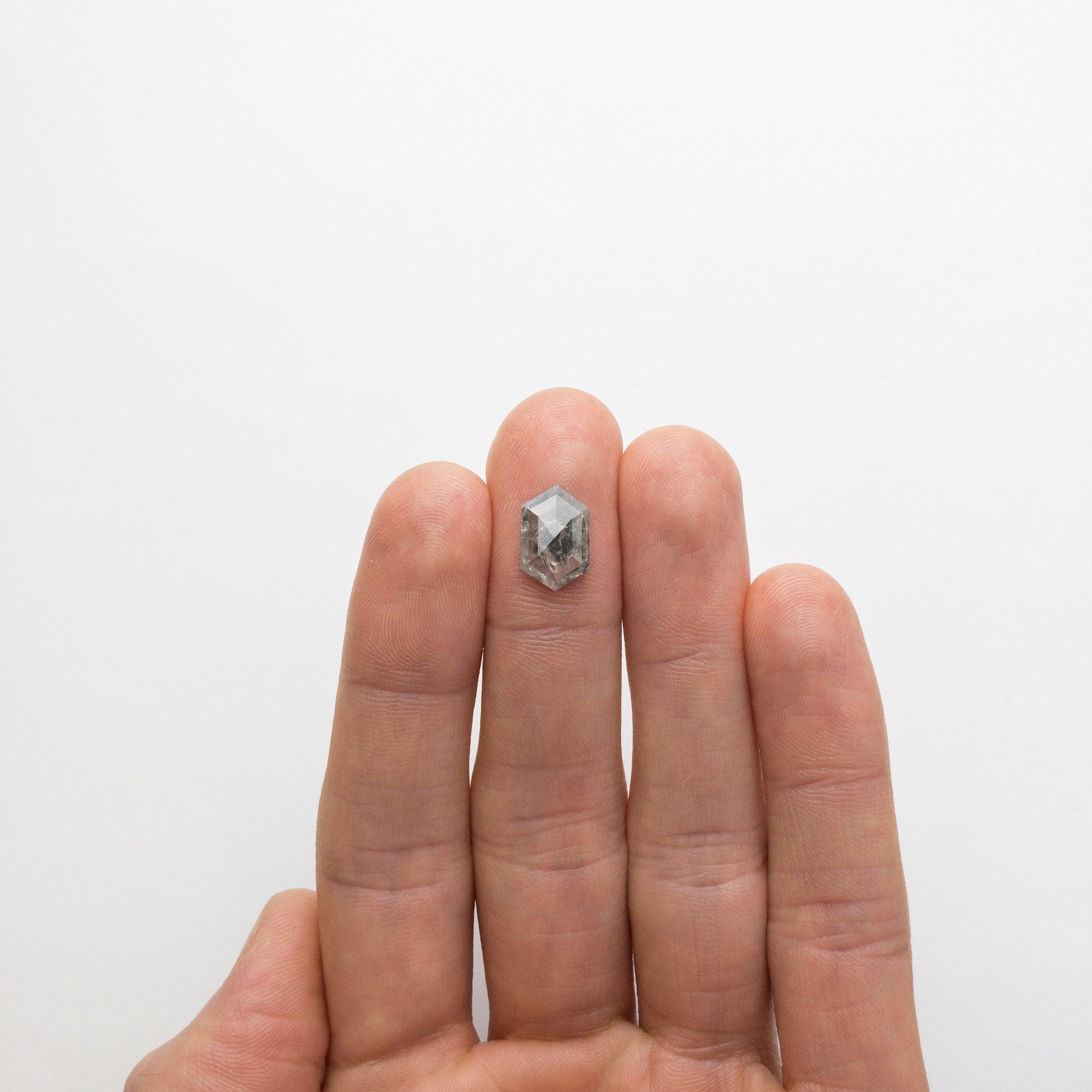 2.37ct 12.54x8.02x2.69mm Hexagon Rosecut 18761-01