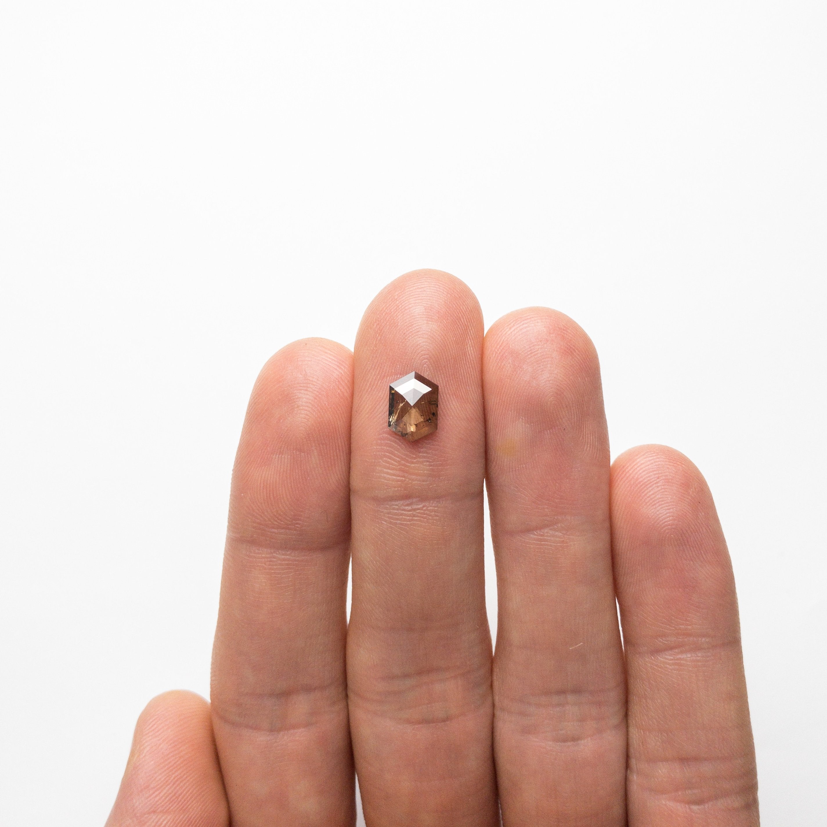 0.93ct 8.80x6.08x1.89mm Hexagon Rosecut 18789-04