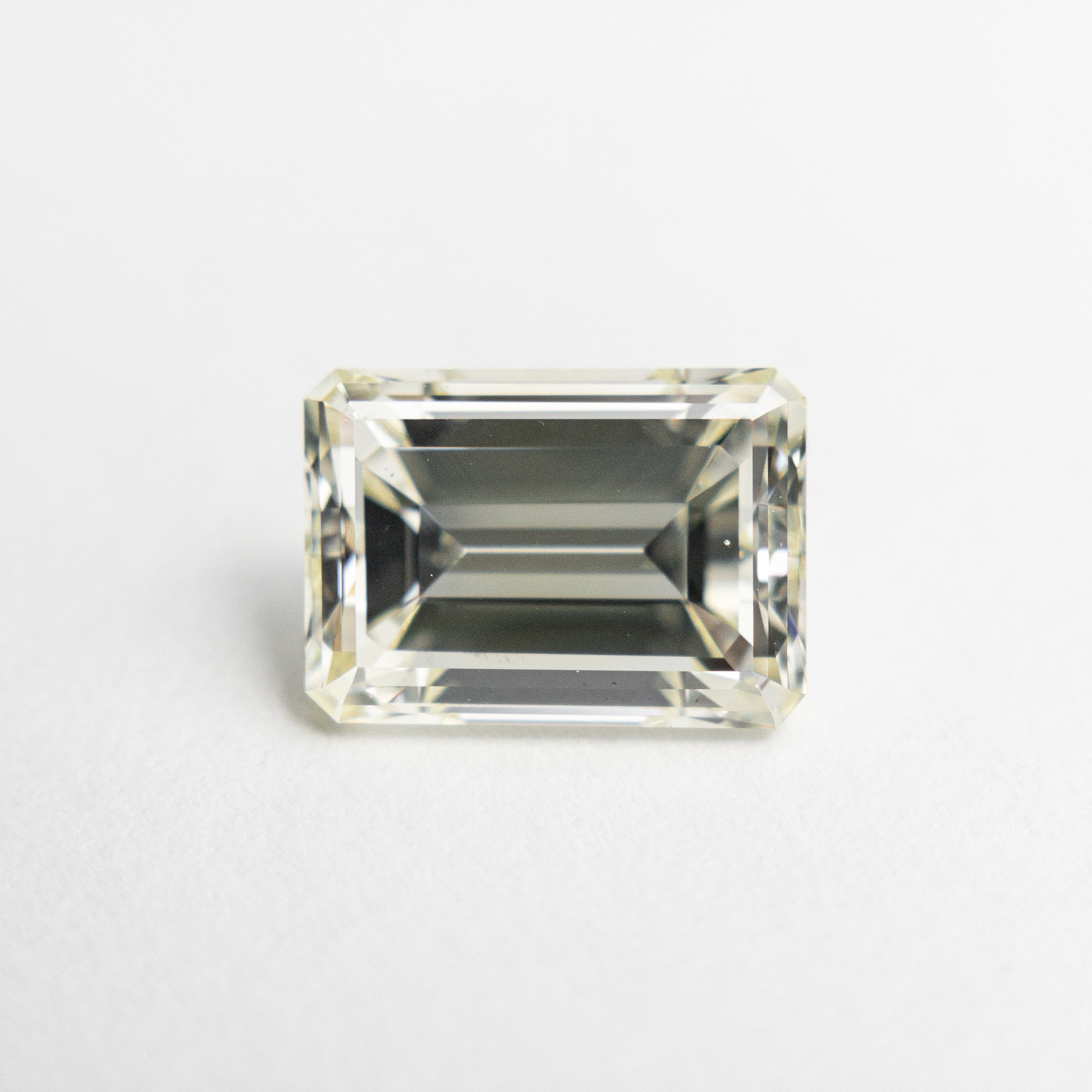 1.93ct 8.49x6.08x4.10mm VS2 Champagne Antique Emerald Cut 18800-01