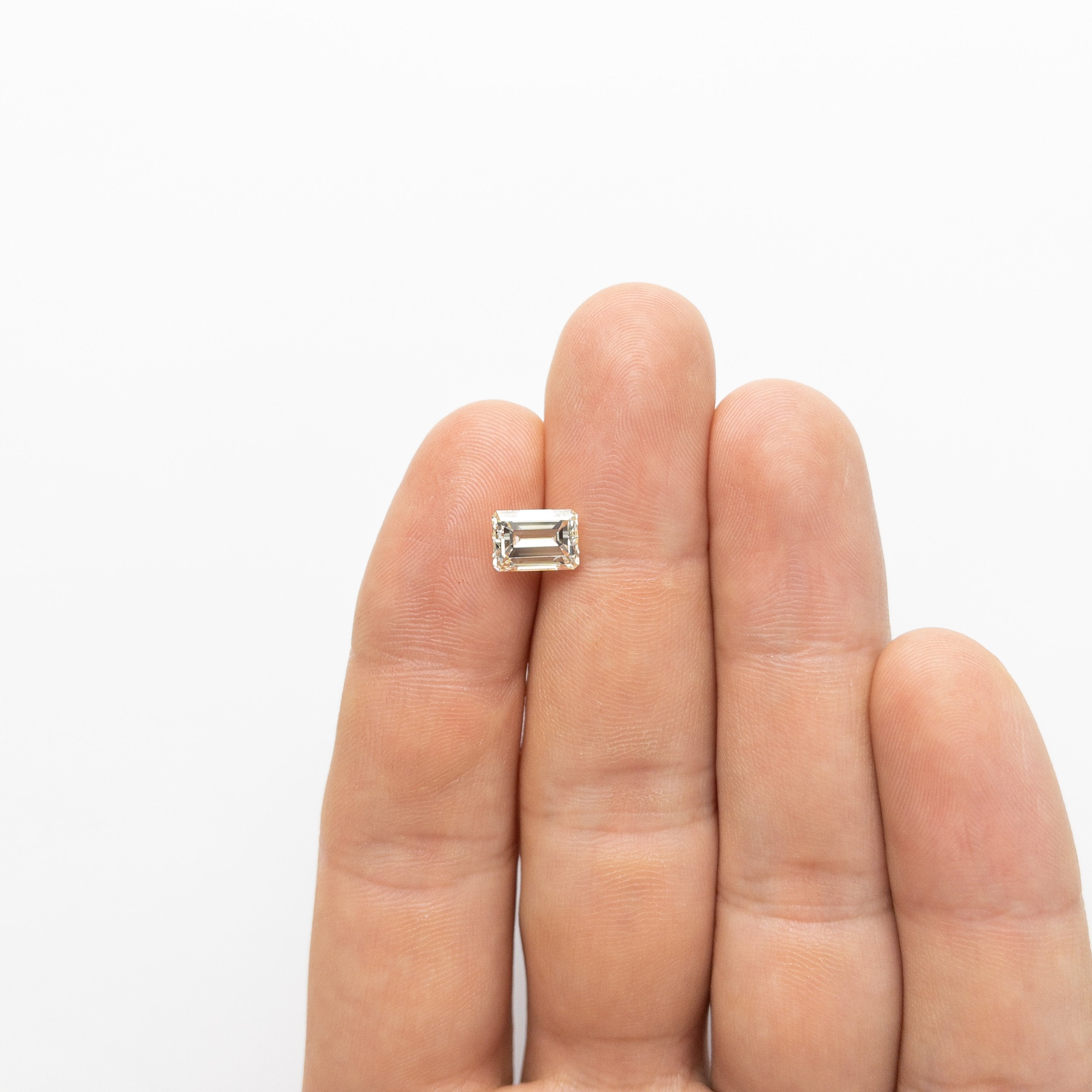 1.93ct 8.49x6.08x4.10mm VS2 Champagne Antique Emerald Cut 18800-01