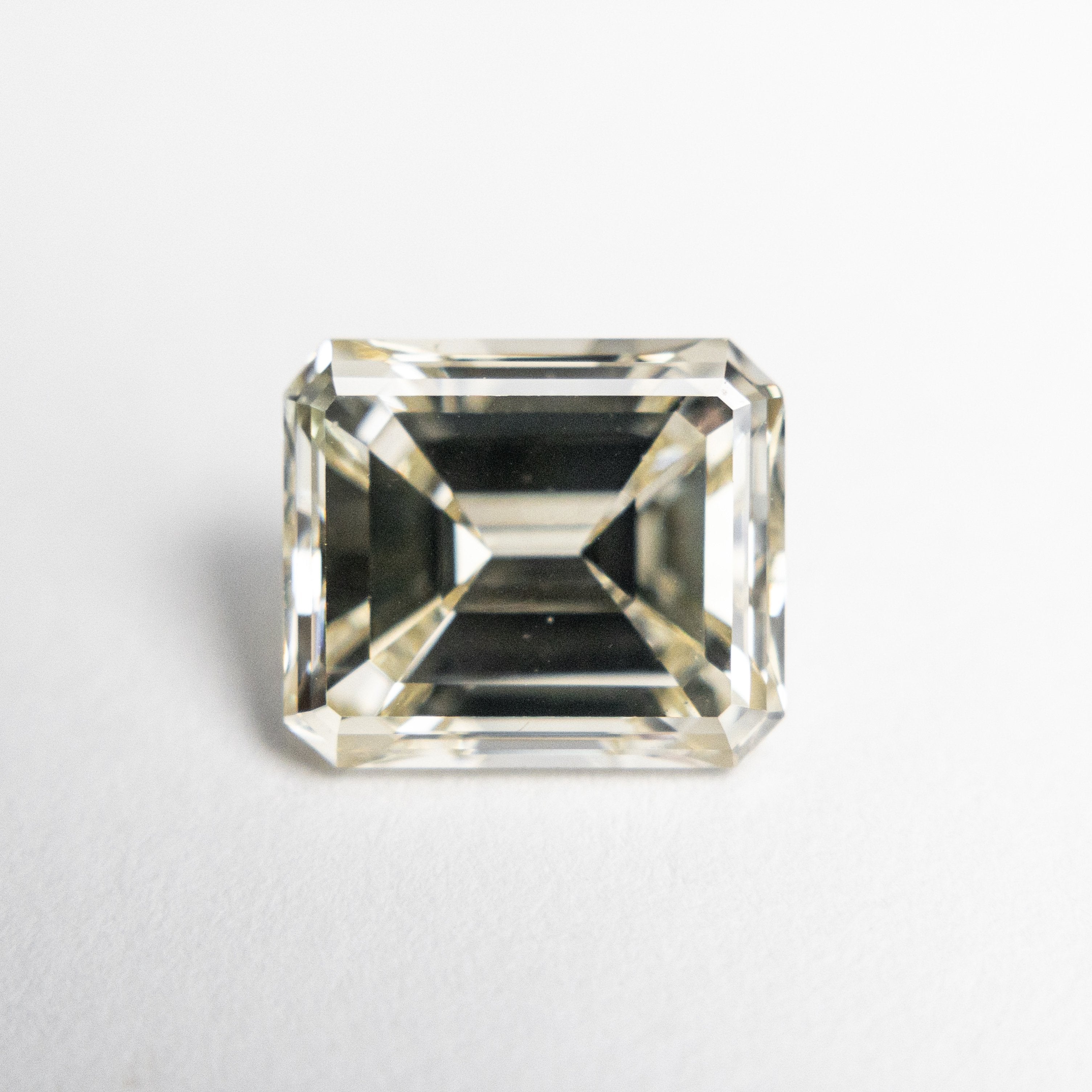 2.40ct 8.48x7.25x4.55mm VS2 Champagne Antique Emerald Cut 18801-01