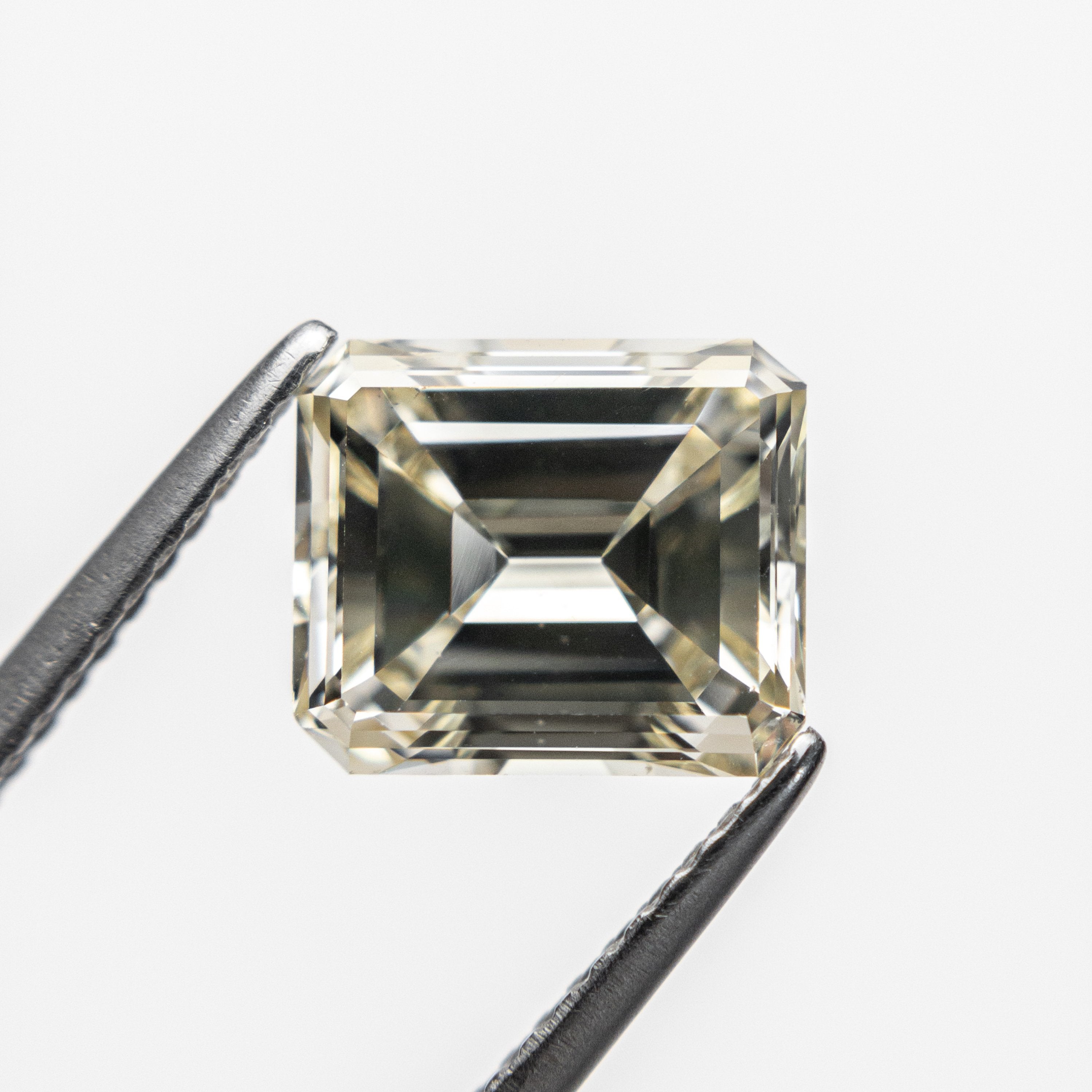 2.40ct 8.48x7.25x4.55mm VS2 Champagne Antique Emerald Cut 18801-01