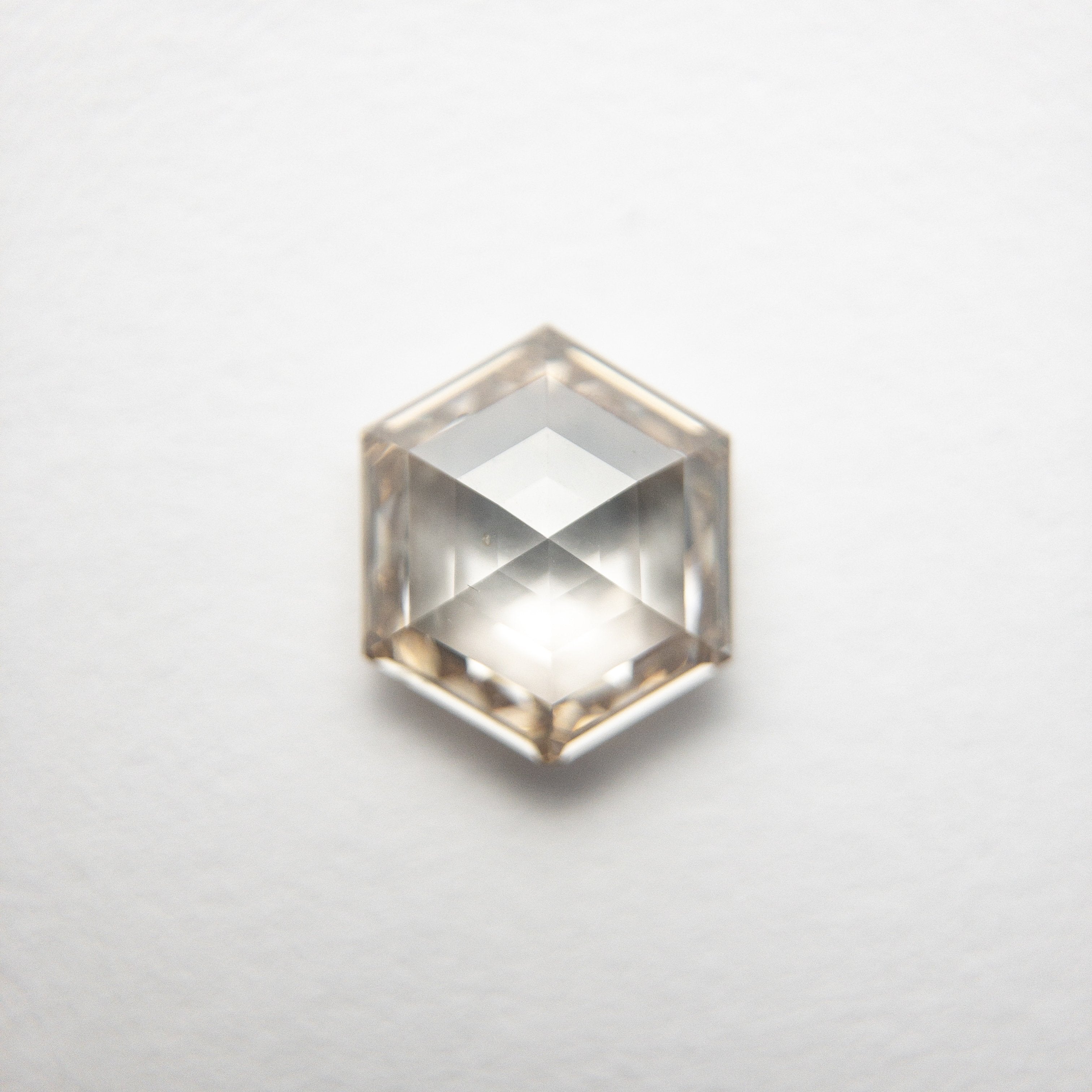 1.00ct 7.15x6.00x2.89mm Hexagon Rosecut 18804-01