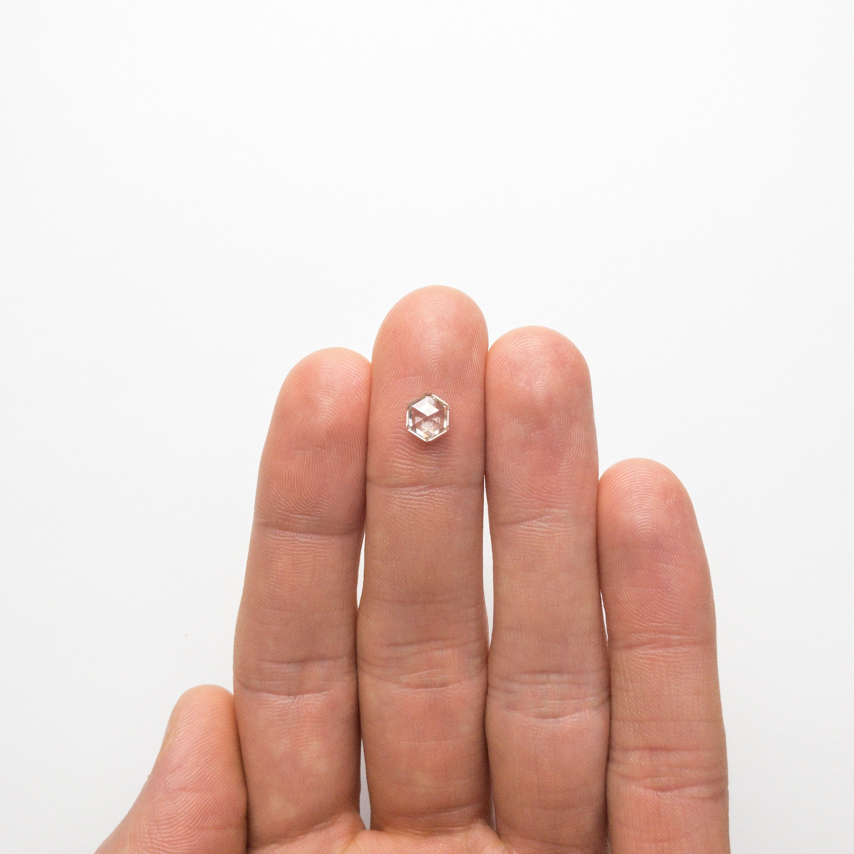 1.00ct 7.12x5.92x3.00mm Hexagon Rosecut 18804-03