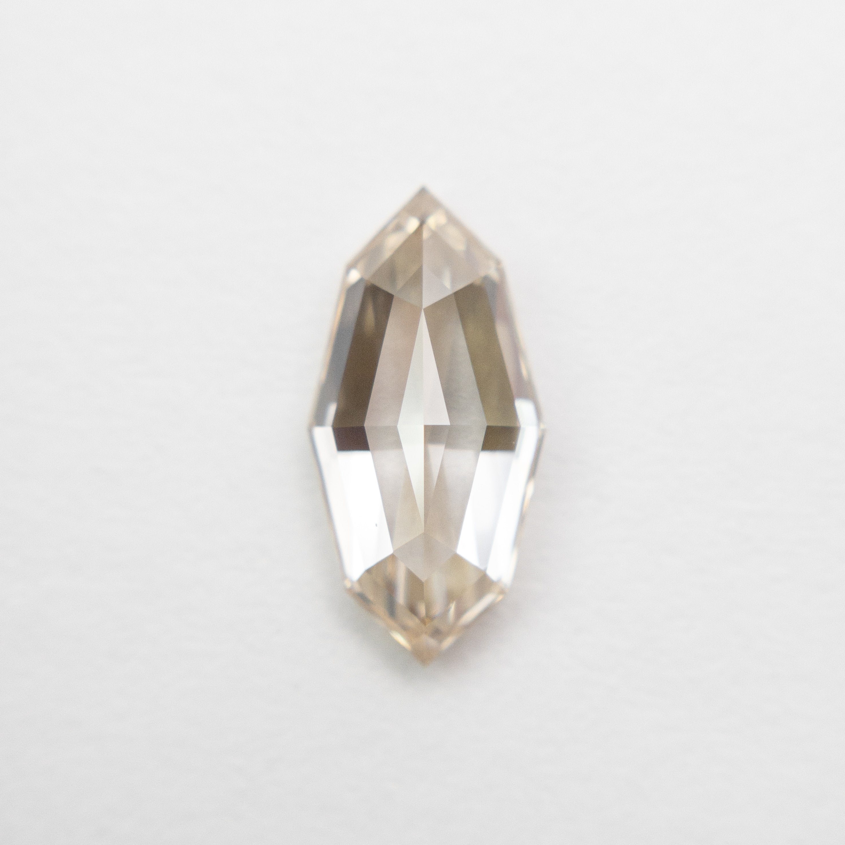 1.13ct 10.49x5.20x2.94mm VS2 Champagne Step Cut Marquise 18839-01 HOLD D2380