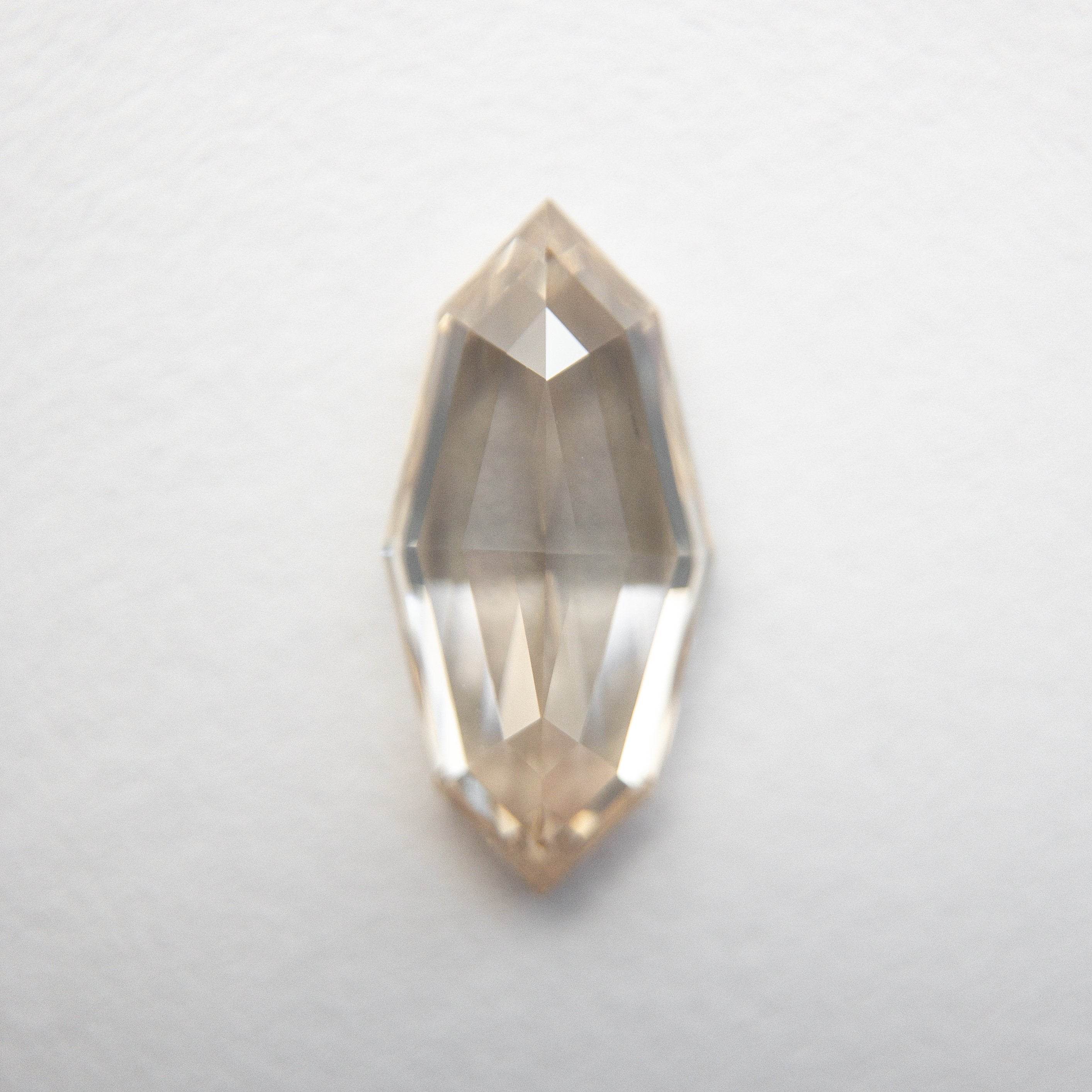 1.07ct 10.53x5.12x2.83mm SI1 Champagne Step Cut Marquise 18839-02