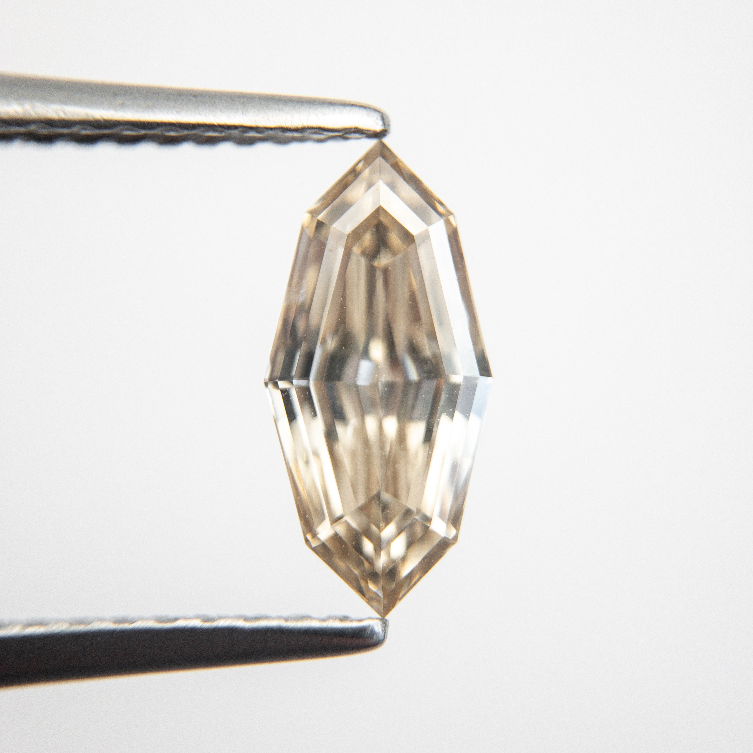 1.07ct 10.53x5.12x2.83mm SI1 Champagne Step Cut Marquise 18839-02