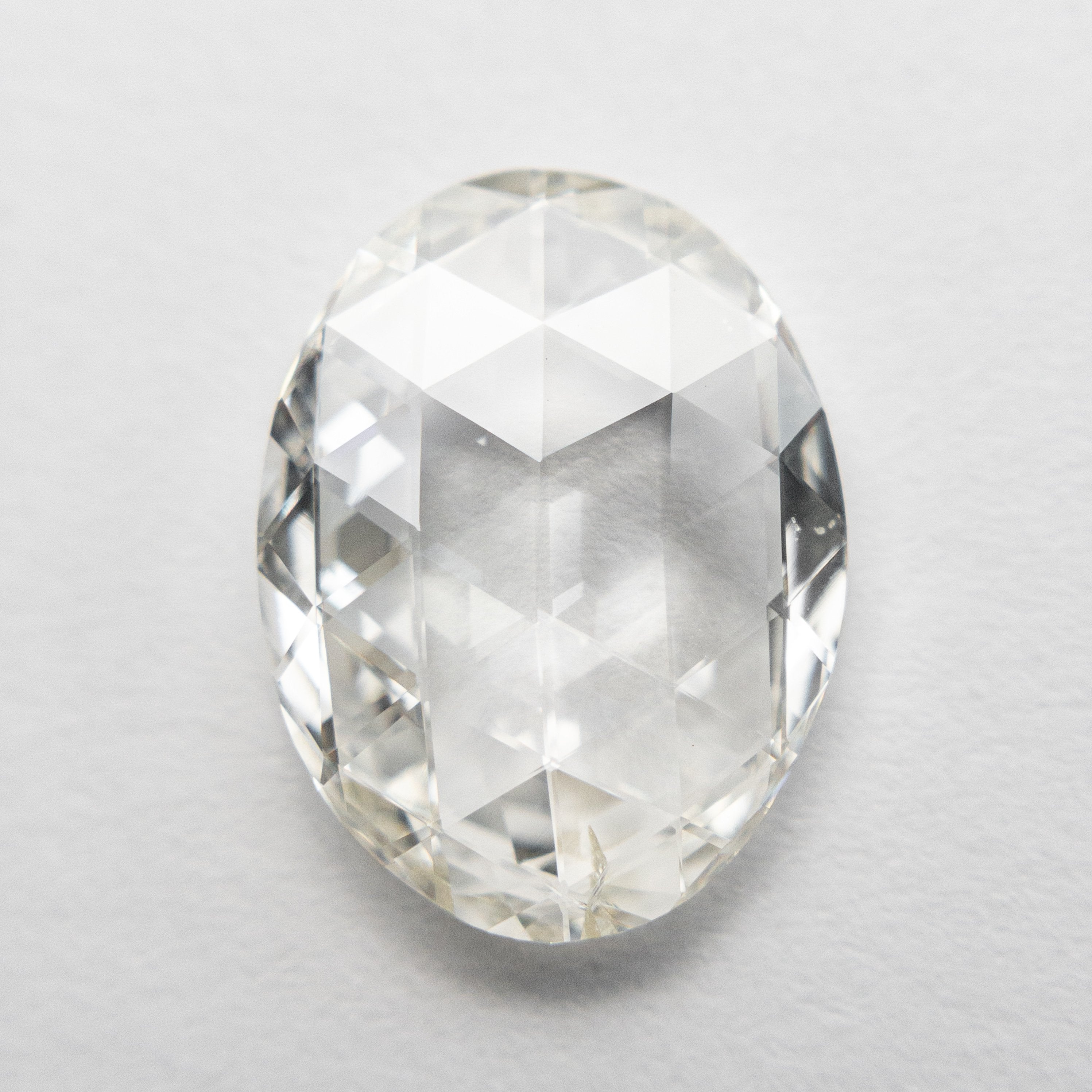 2.93ct 12.93x9.78x2.78mm SI2 J Oval Rosecut 18869-01