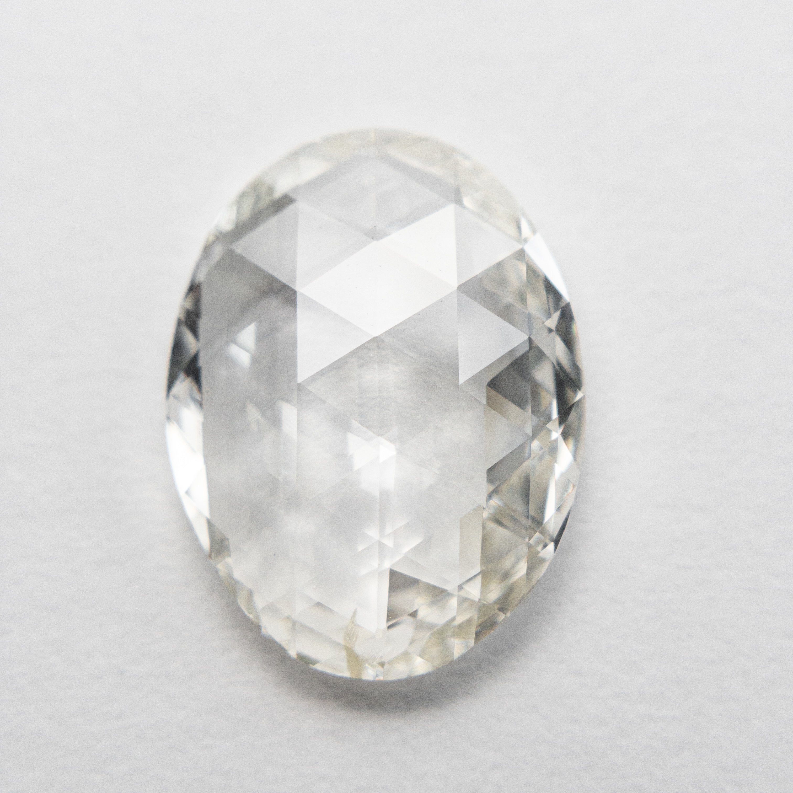 2.93ct 12.93x9.78x2.78mm SI2 J Oval Rosecut 18869-01