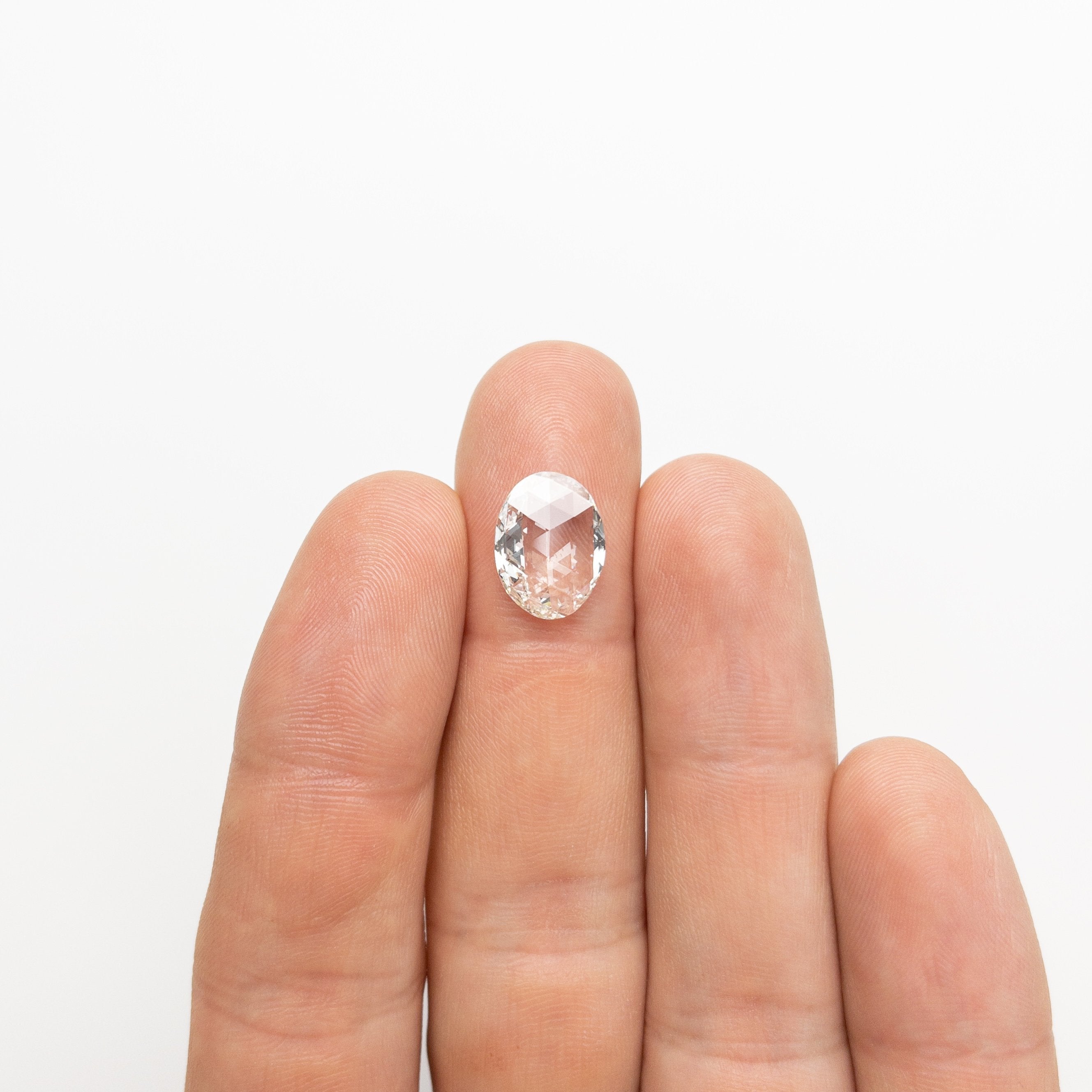 2.93ct 12.93x9.78x2.78mm SI2 J Oval Rosecut 18869-01