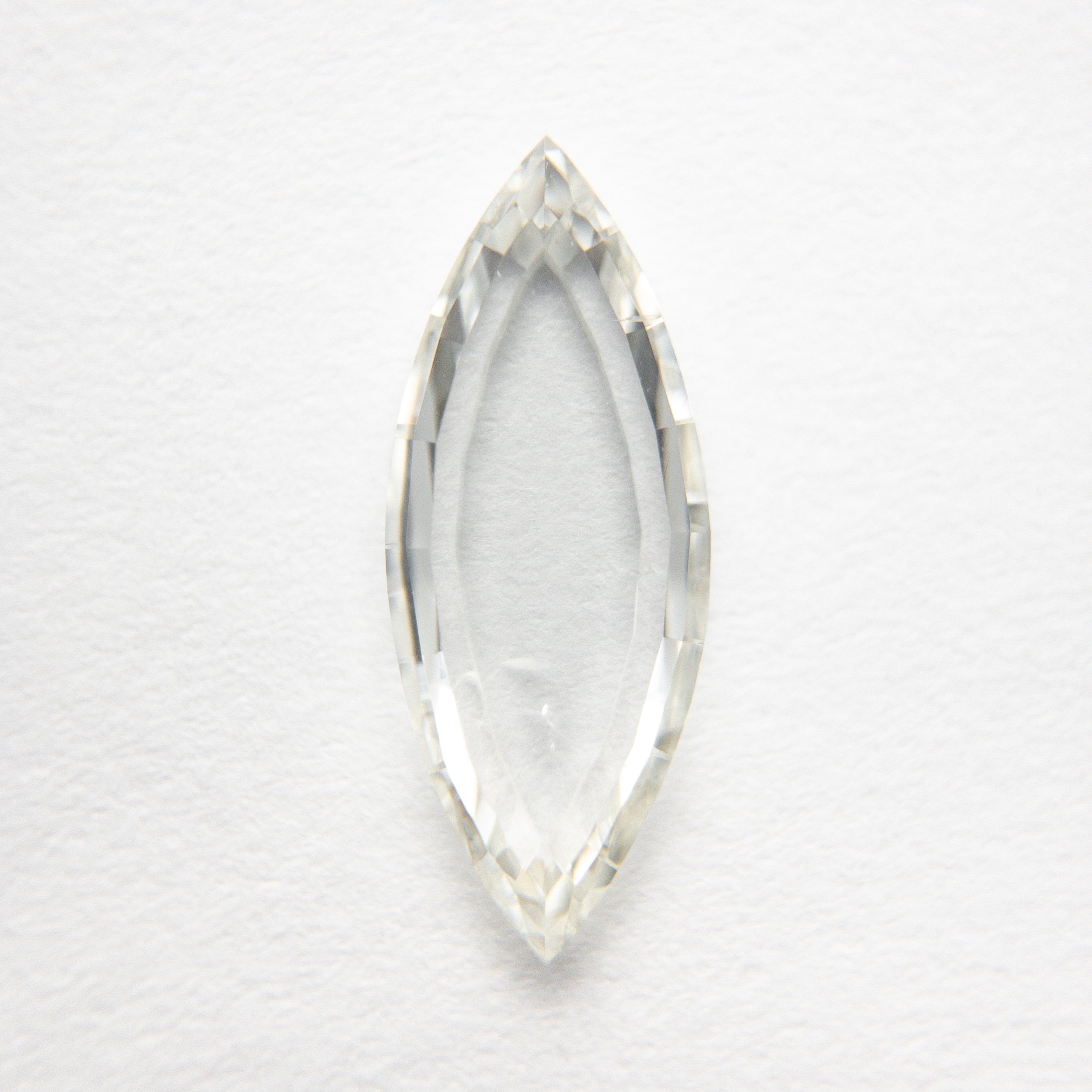 1.01ct 12.41x5.10x1.72mm SI2 J Marquise Portrait Cut 18878-02