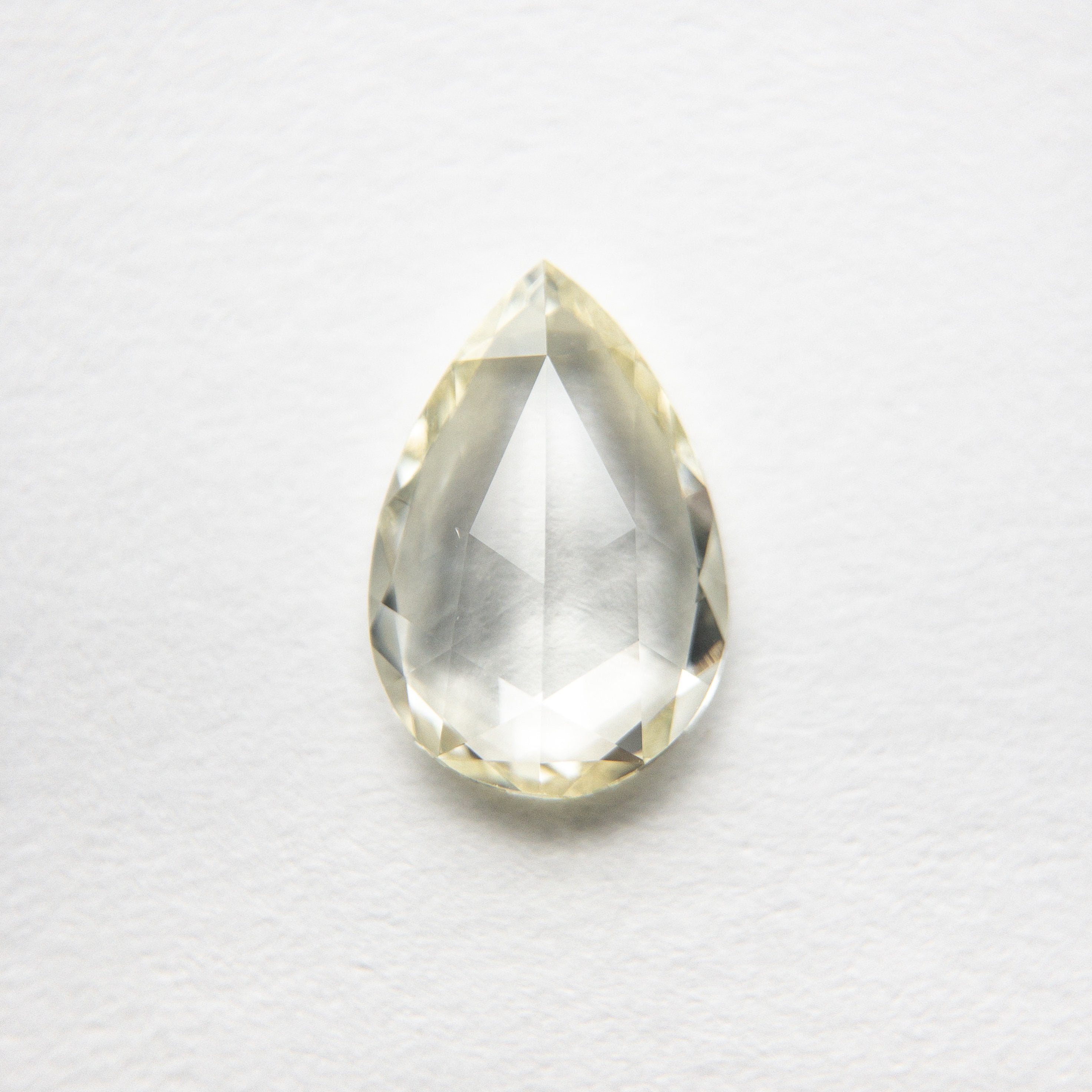 0.71ct 8.35x5.64x1.81mm VS2 W-X Pear Rosecut 18879-09 🇷🇺