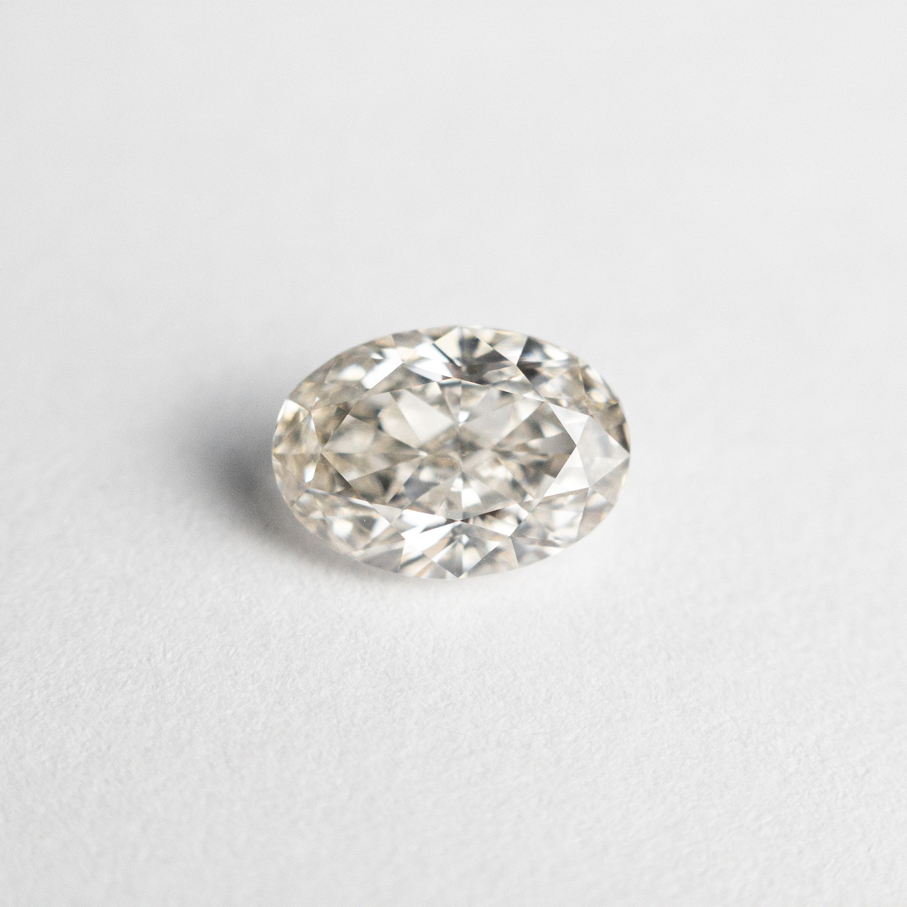 1.04ct 7.51x5.34x3.41mm VS Champagne Oval Brilliant 18890-01