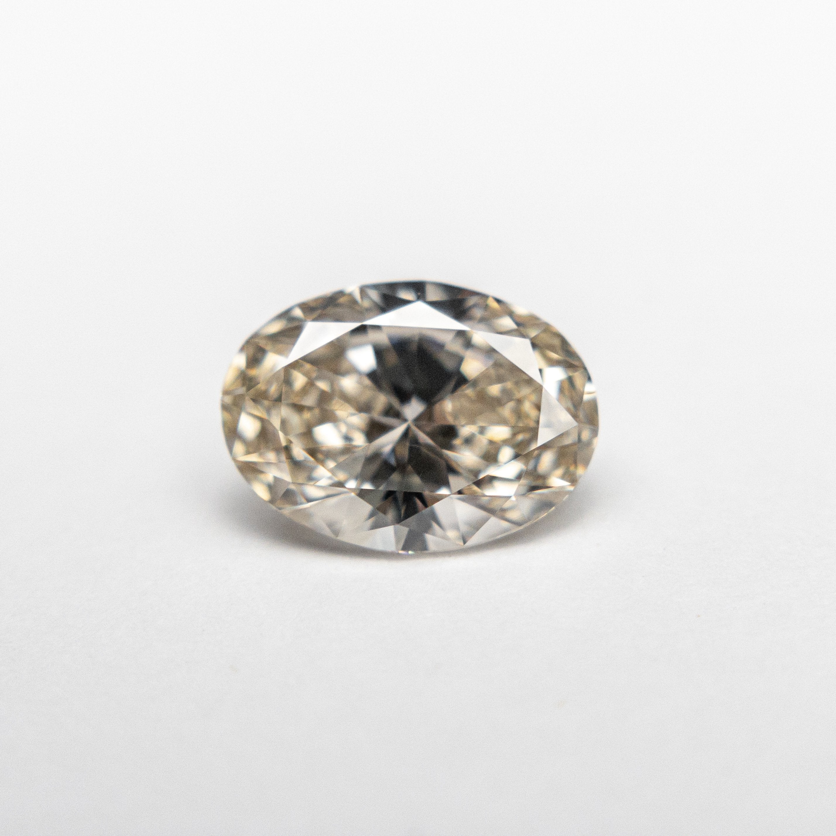 1.01ct 7.94x5.81x3.45mm VS Champagne Oval Brilliant 18891-01