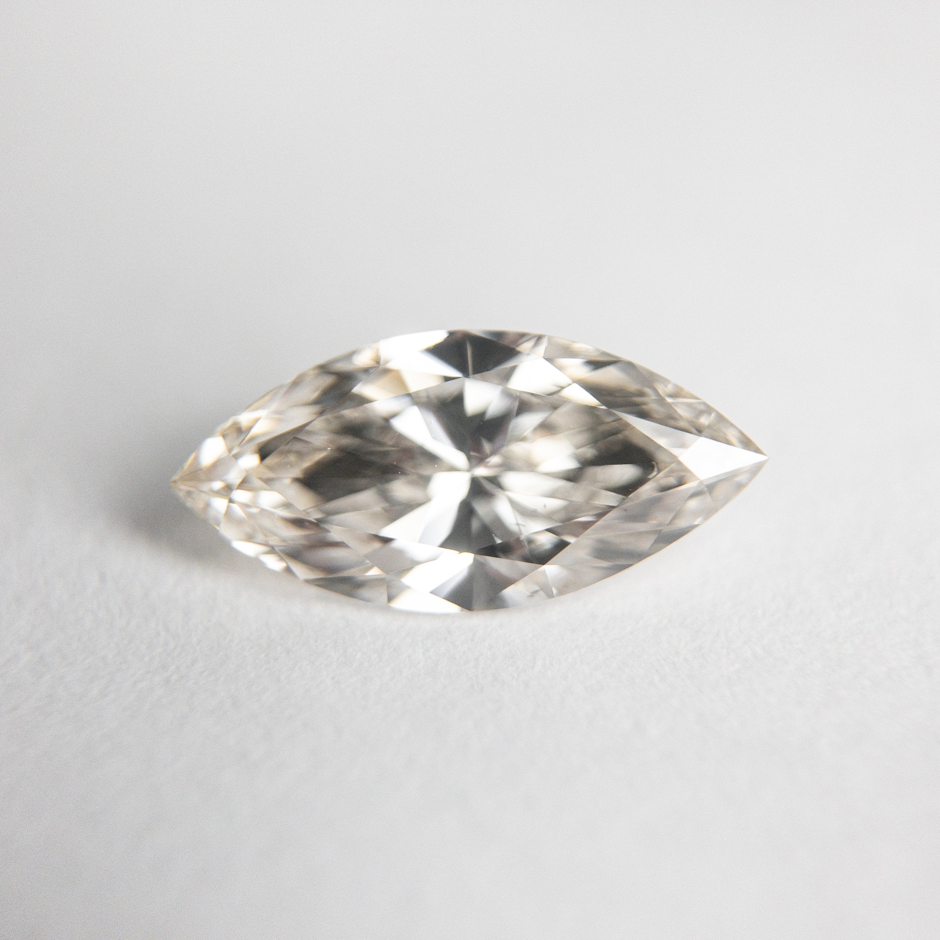 1.00ct 10.70x5.19x3.16mm VS2/SI1+ Champagne Marquise Brilliant 18892-01