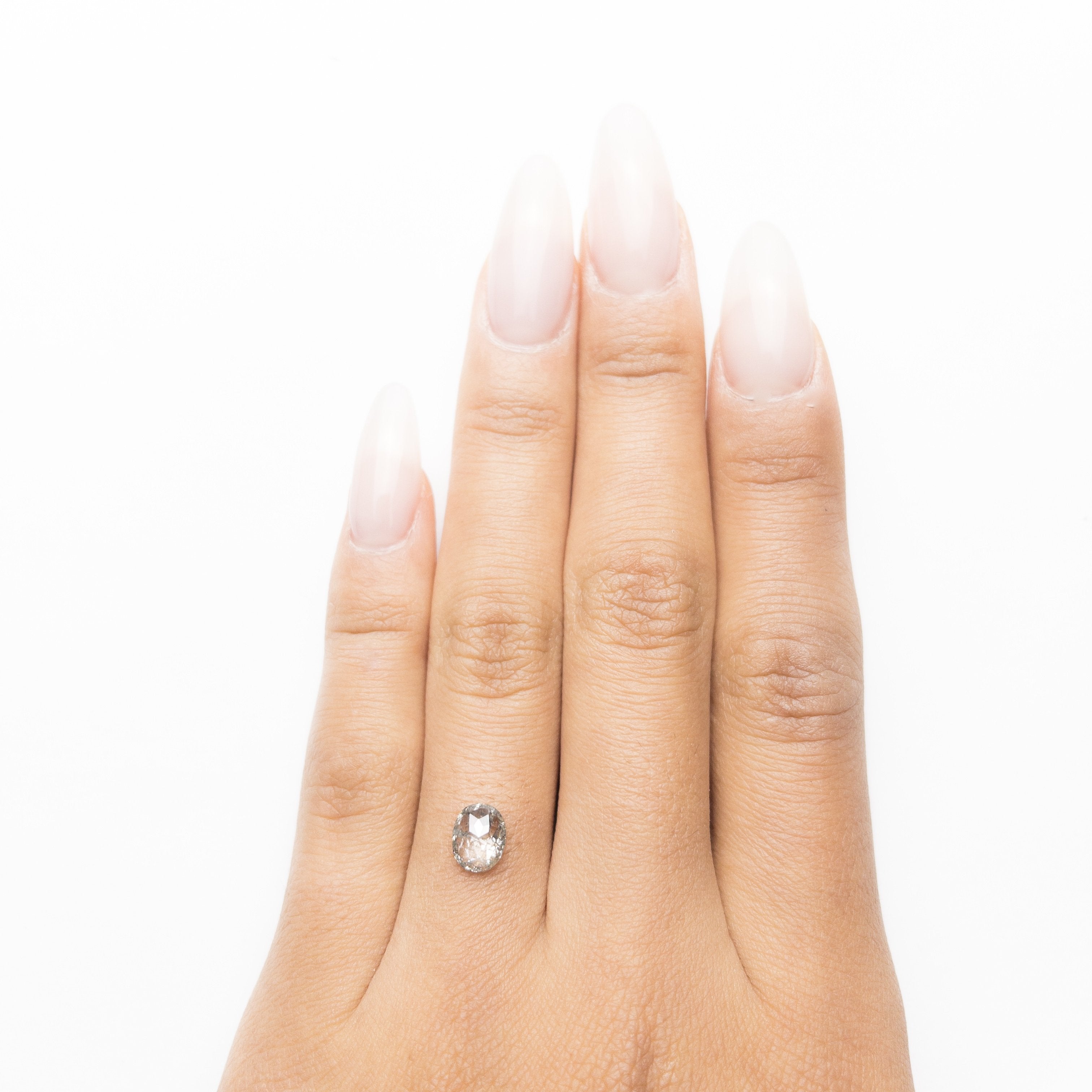 0.77ct 6.73x5.45x2.52mm Oval Rosecut 18896-15