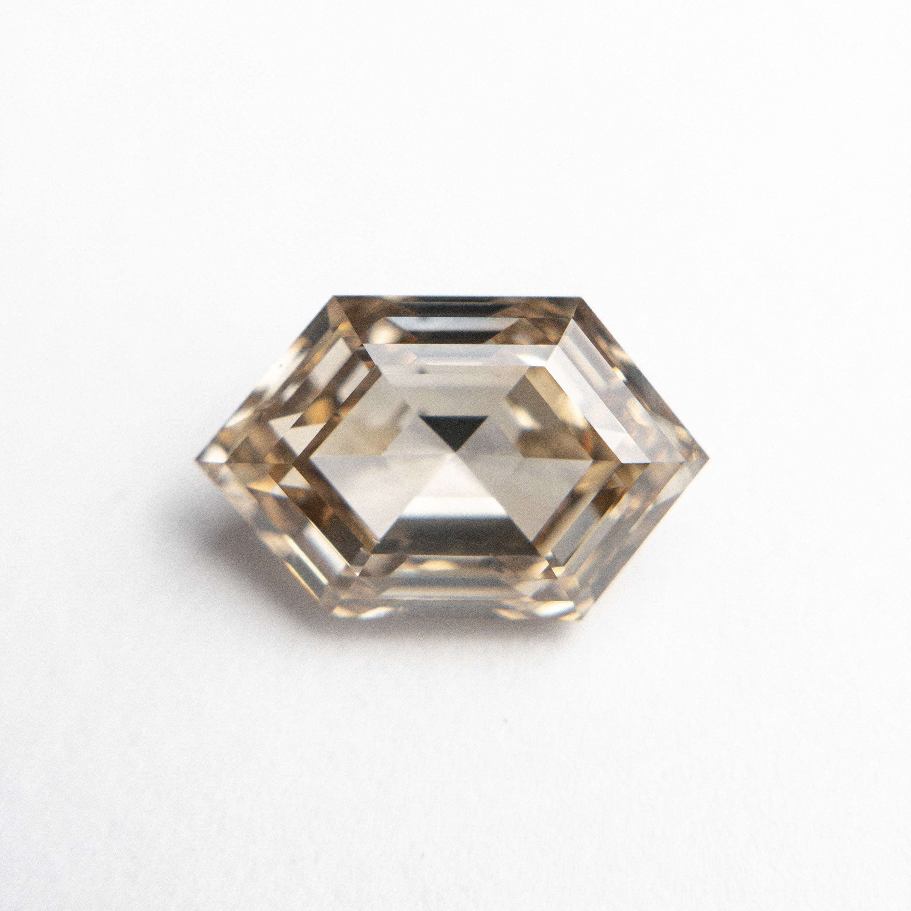 2.22ct 10.56x6.64x4.03mm Hexagon Step Cut 18957-02