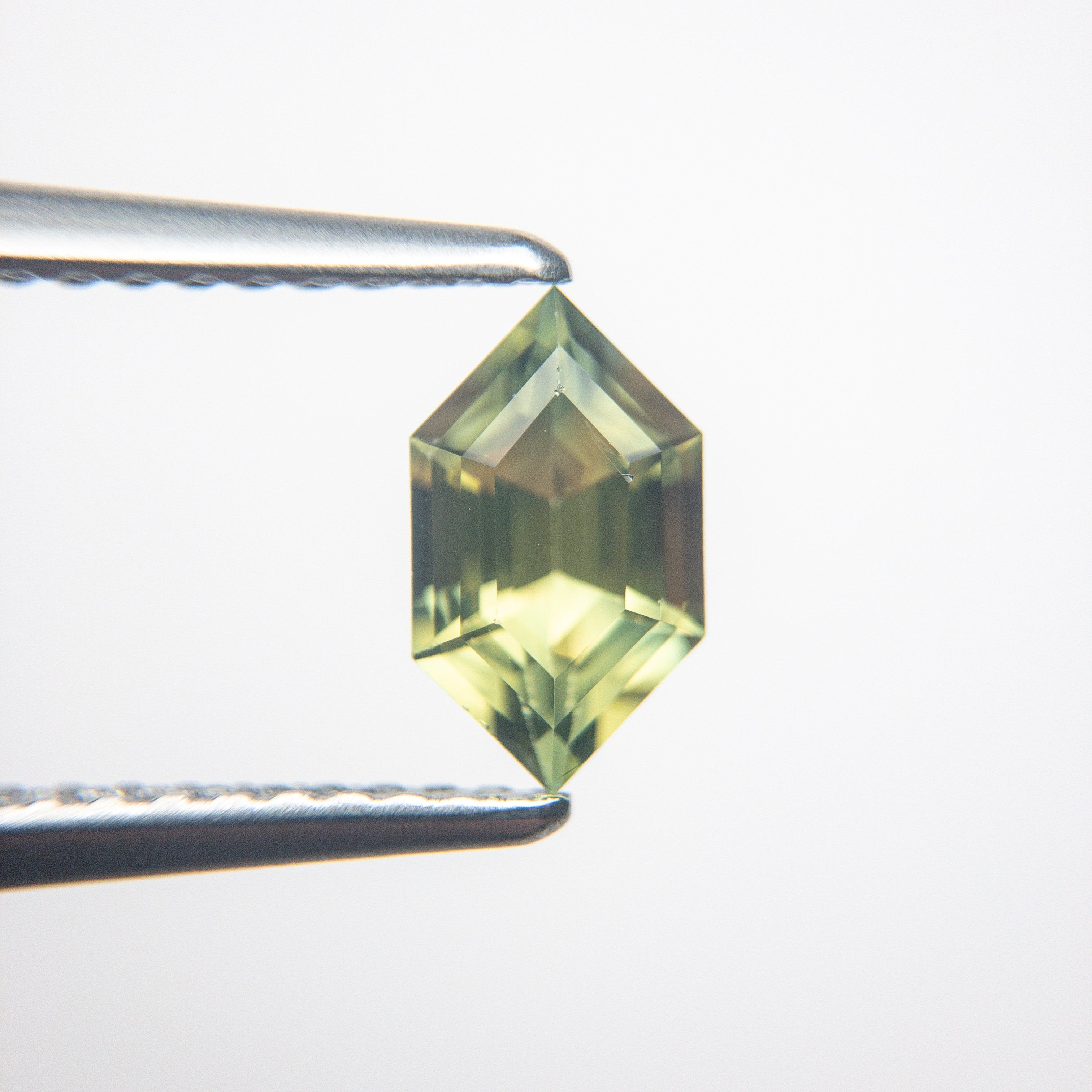 0.87ct 8.00x4.69x3.31mm Hexagon Step Cut Sapphire 18973-56