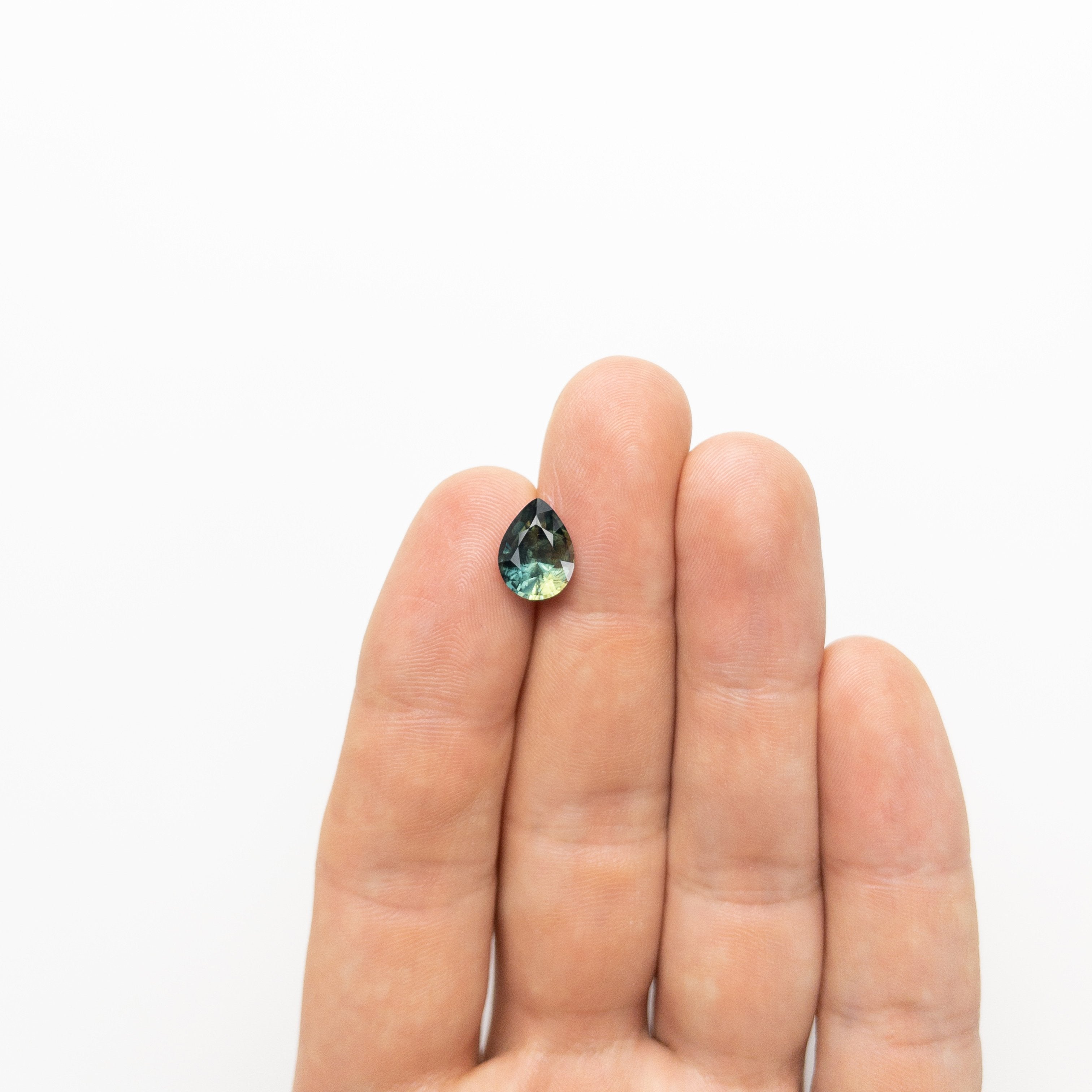 3.82ct 11.26x8.46x5.66mm Pear Brilliant Sapphire 19006-01