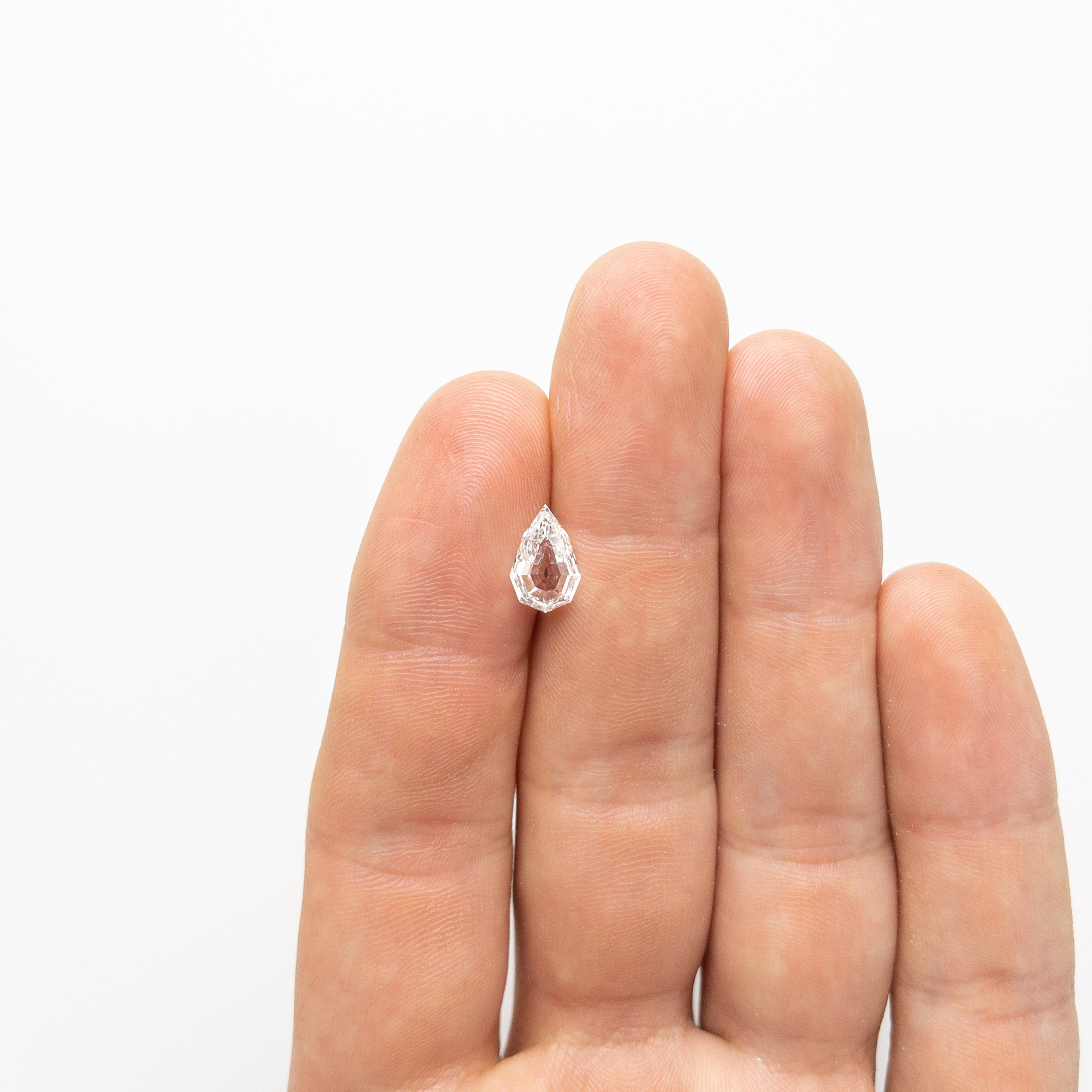 1.29ct 10.58x6.91x2.59mm VS2+ G Pear Step Cut 19008-01 ๐ท๐บ