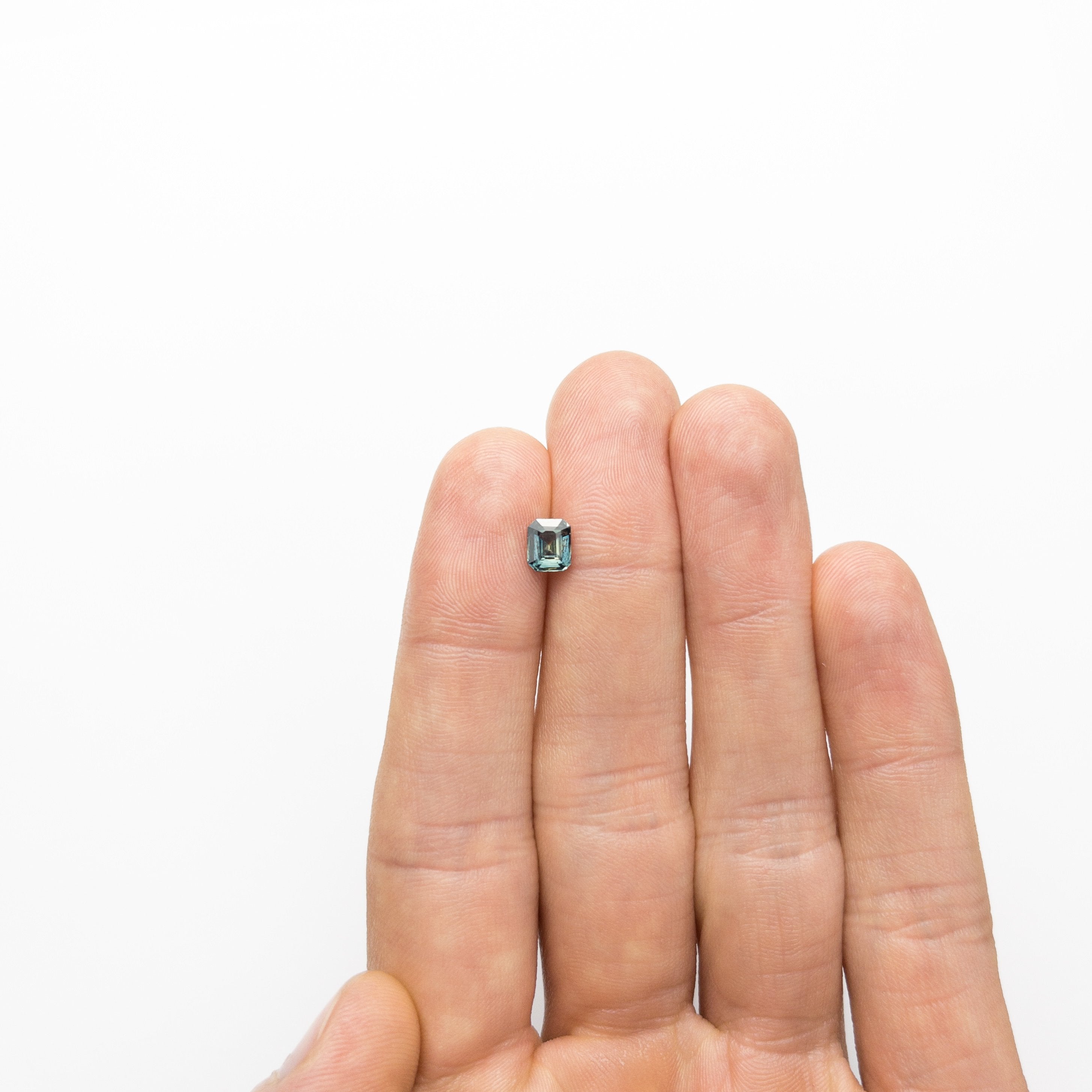 0.90ct 6.09x5.05x3.01mm Cut Corner Rectangle Step Cut Sapphire 19042-09