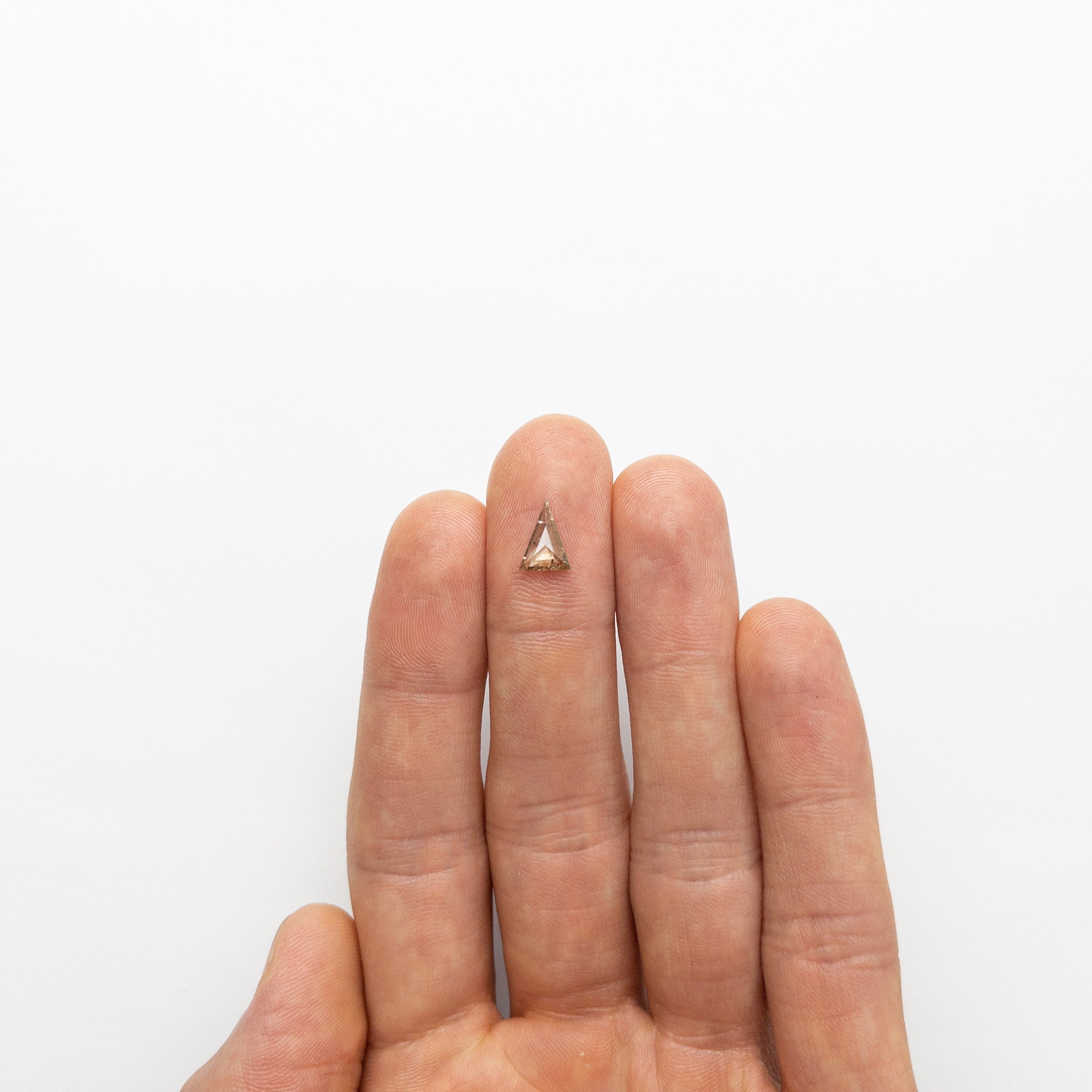 0.87ct 9.35x6.77x2.10mm Triangle Rosecut 19048-17