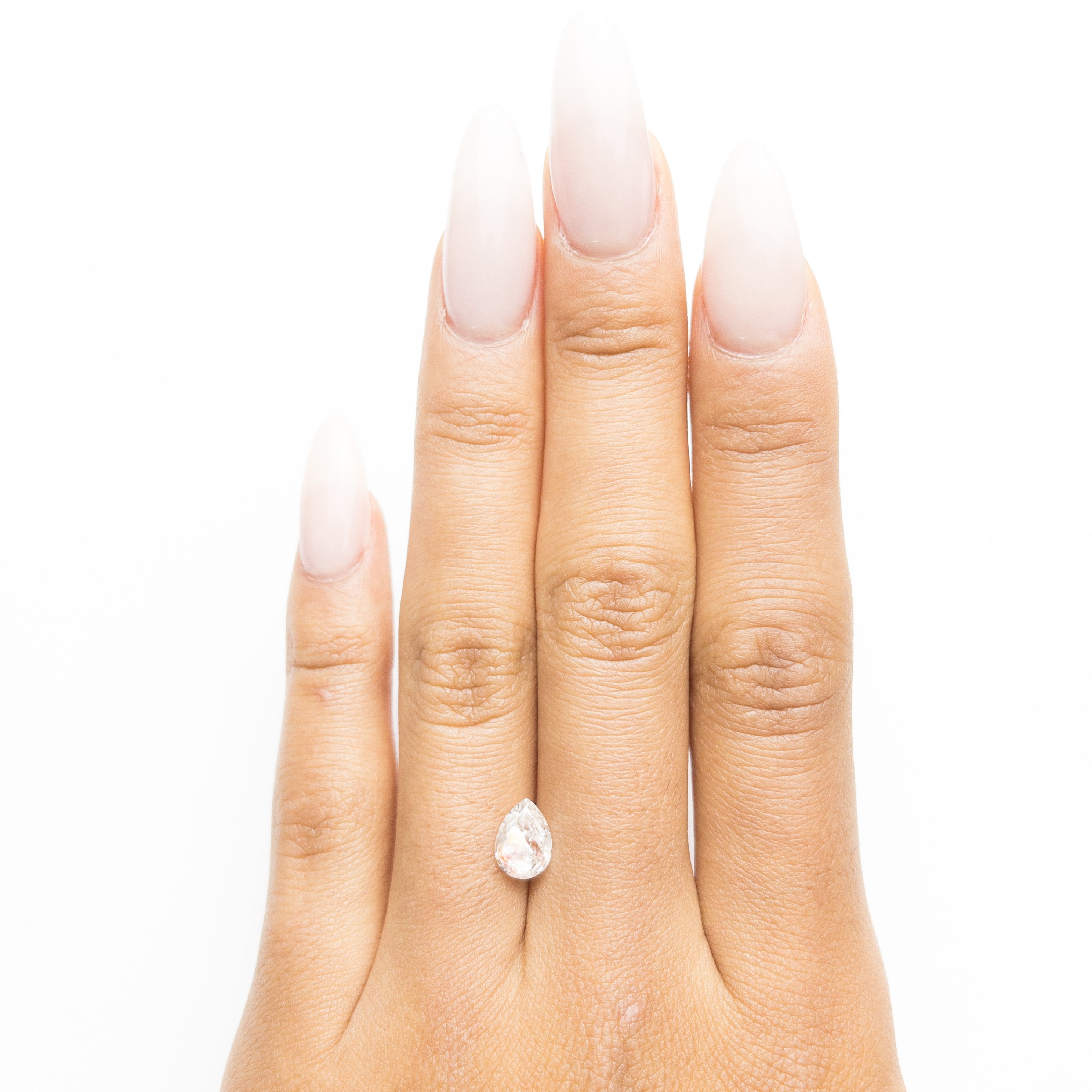 0.86ct 7.93x5.77x2.98mm Pear Brilliant 19077-04