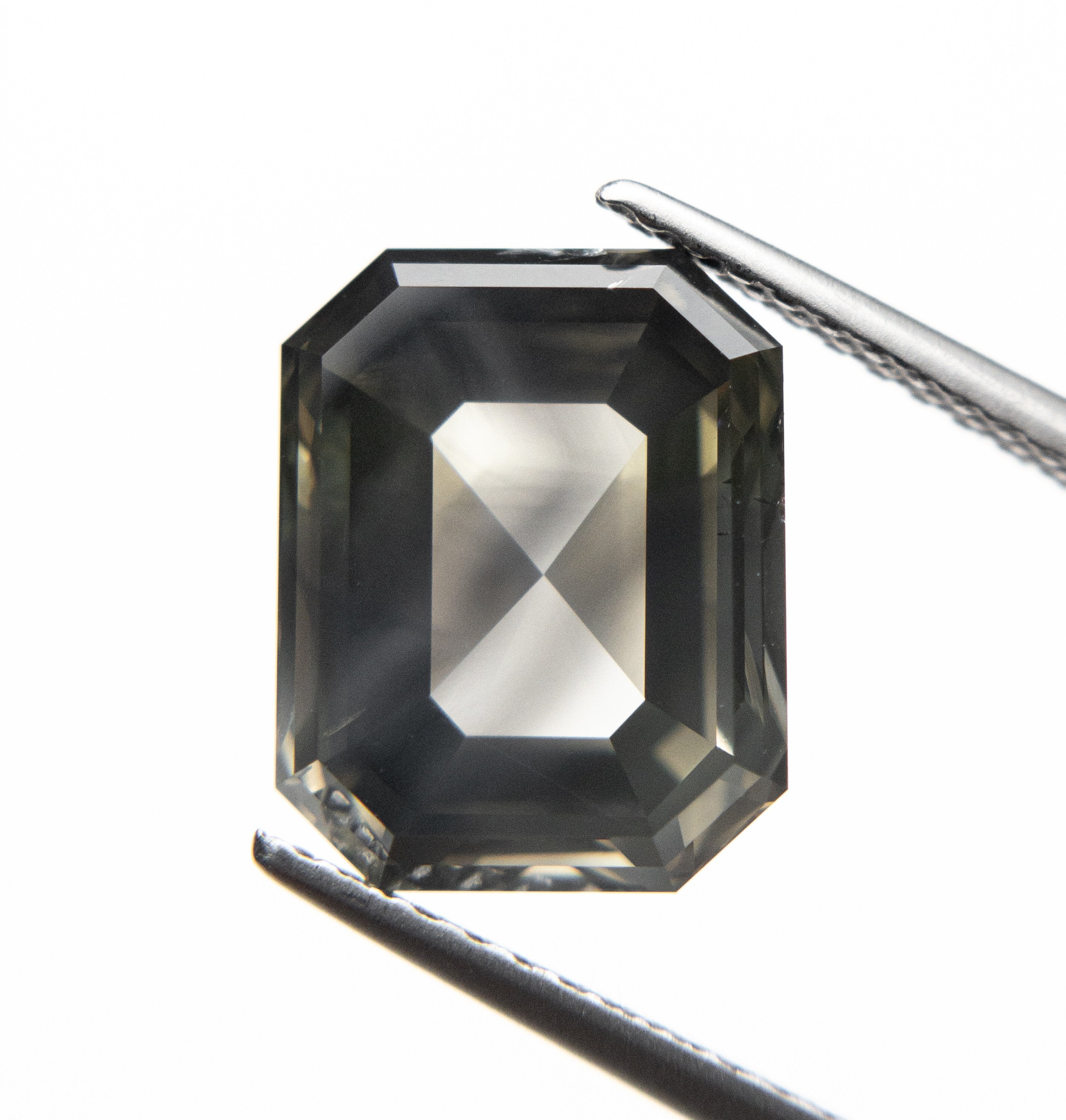 3.80ct 10.49x8.25x4.24mm Cut Corner Rectangle Rosecut 19110-01