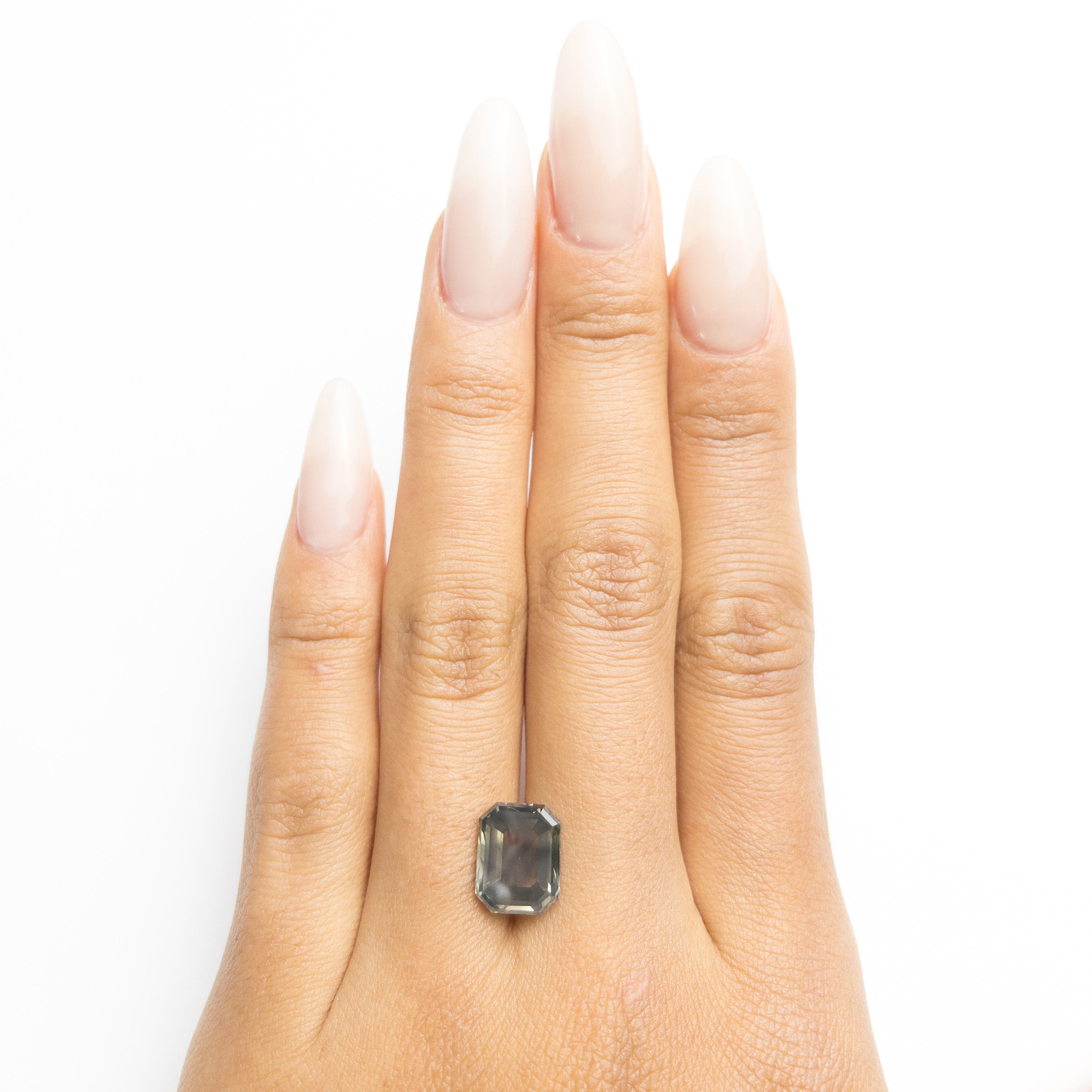 3.80ct 10.49x8.25x4.24mm Cut Corner Rectangle Rosecut 19110-01