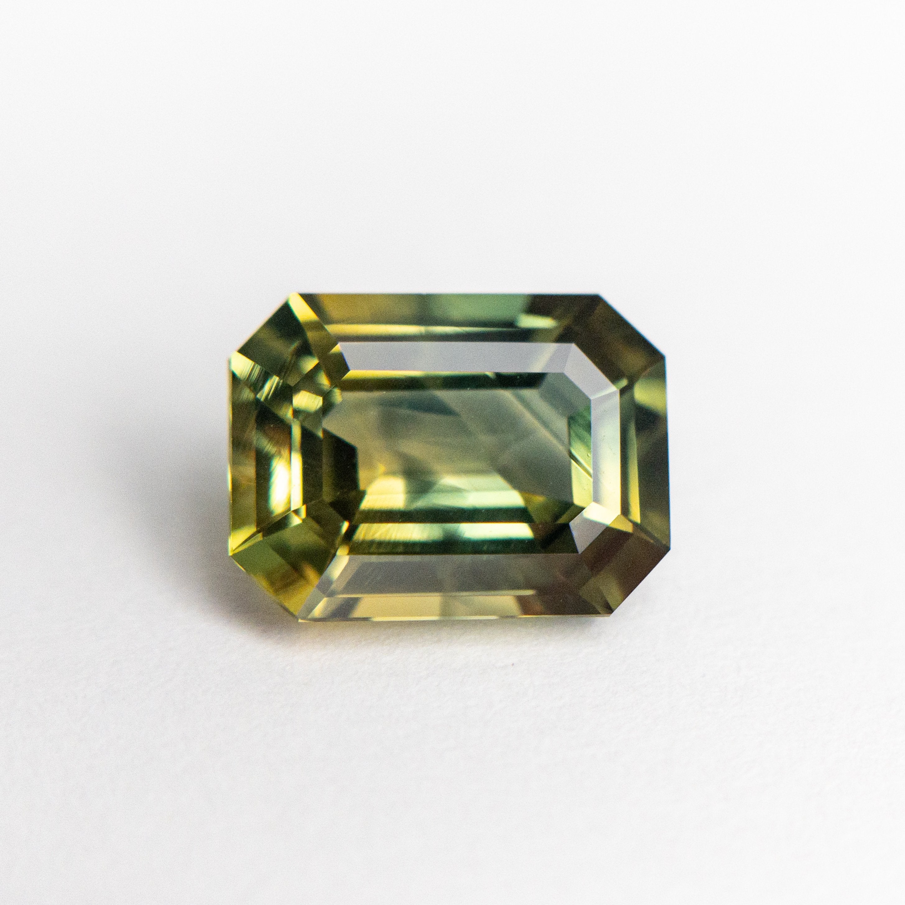 2.28ct 8.77x6.57x3.94mm Cut Corner Rectangle Step Cut Sapphire 19121-05