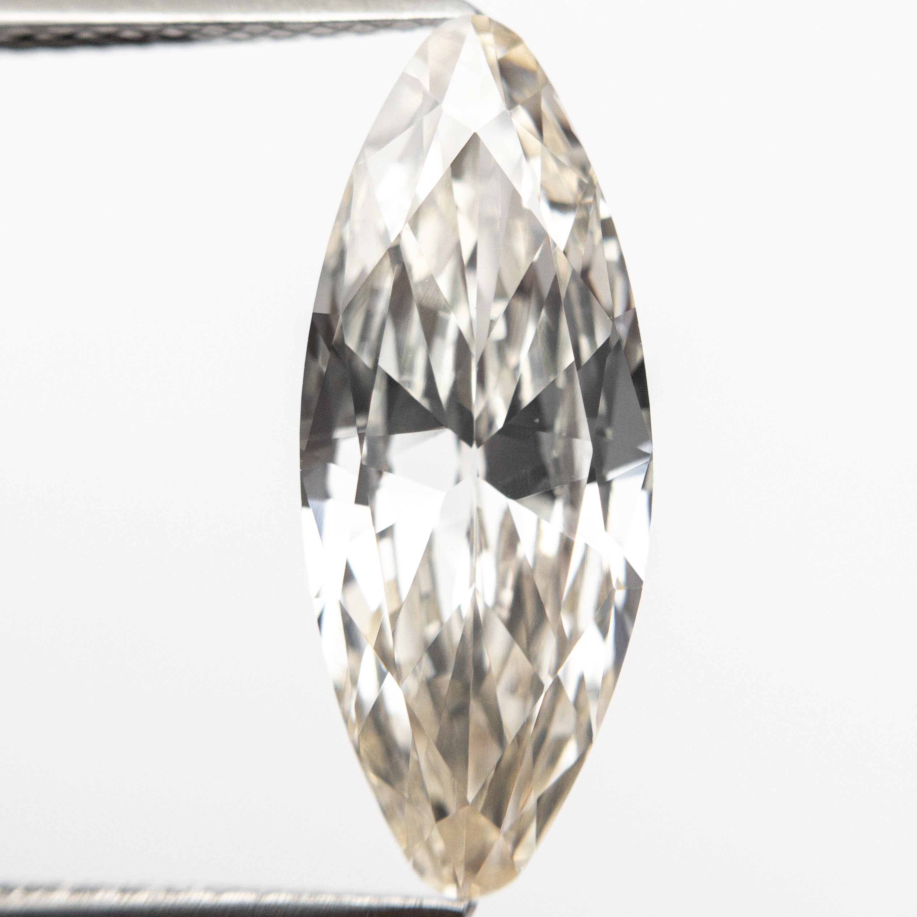 3.06ct 17.68x7.08x3.79mm VS O-P Antique Moval Brilliant 19126-01