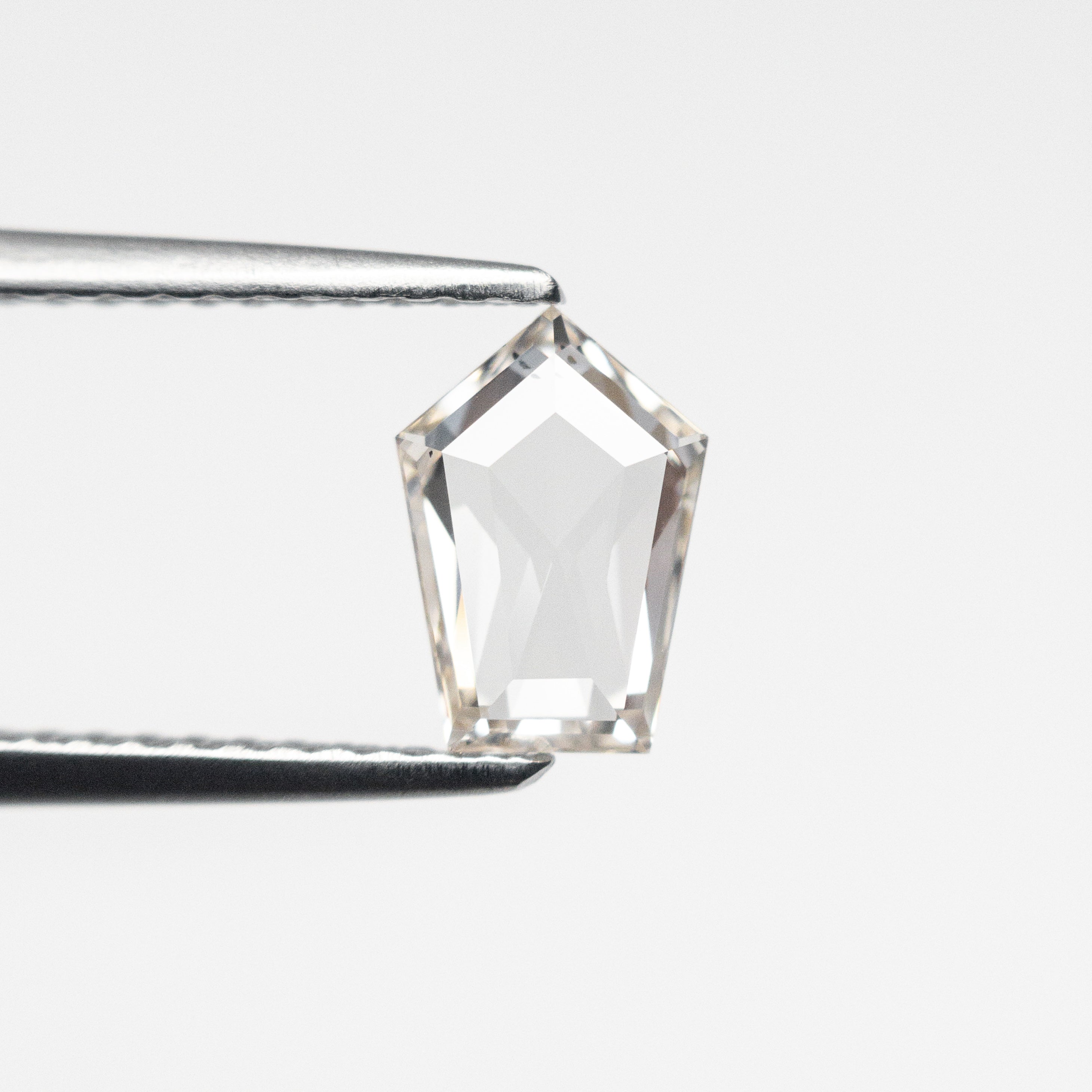 0.63ct 7.66x5.35x1.77mm SI1 C2 Pentagon Rosecut 19573-03