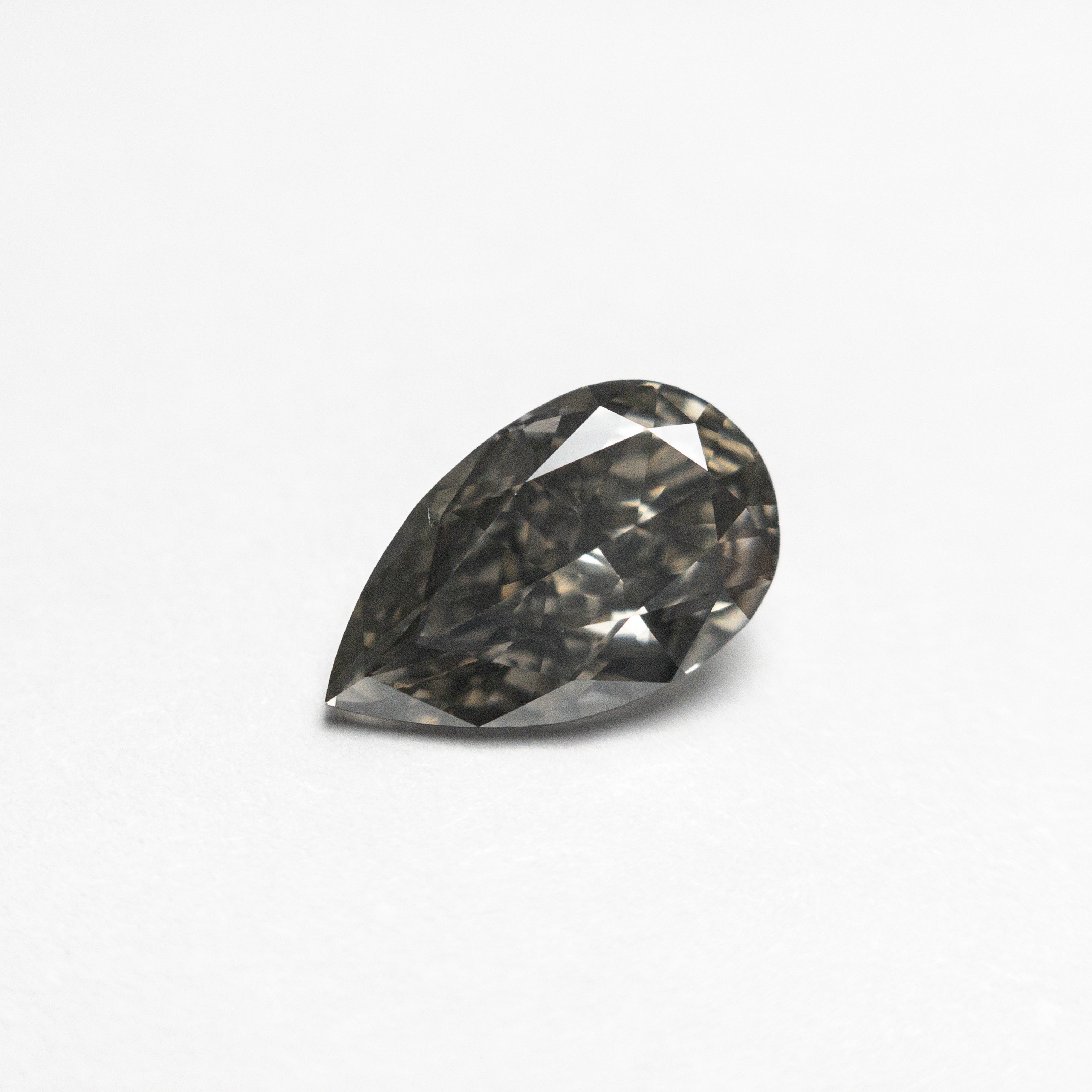 1.05 8.82x5.38x3.22mm Fancy Grey Pear Brilliant 19913-14