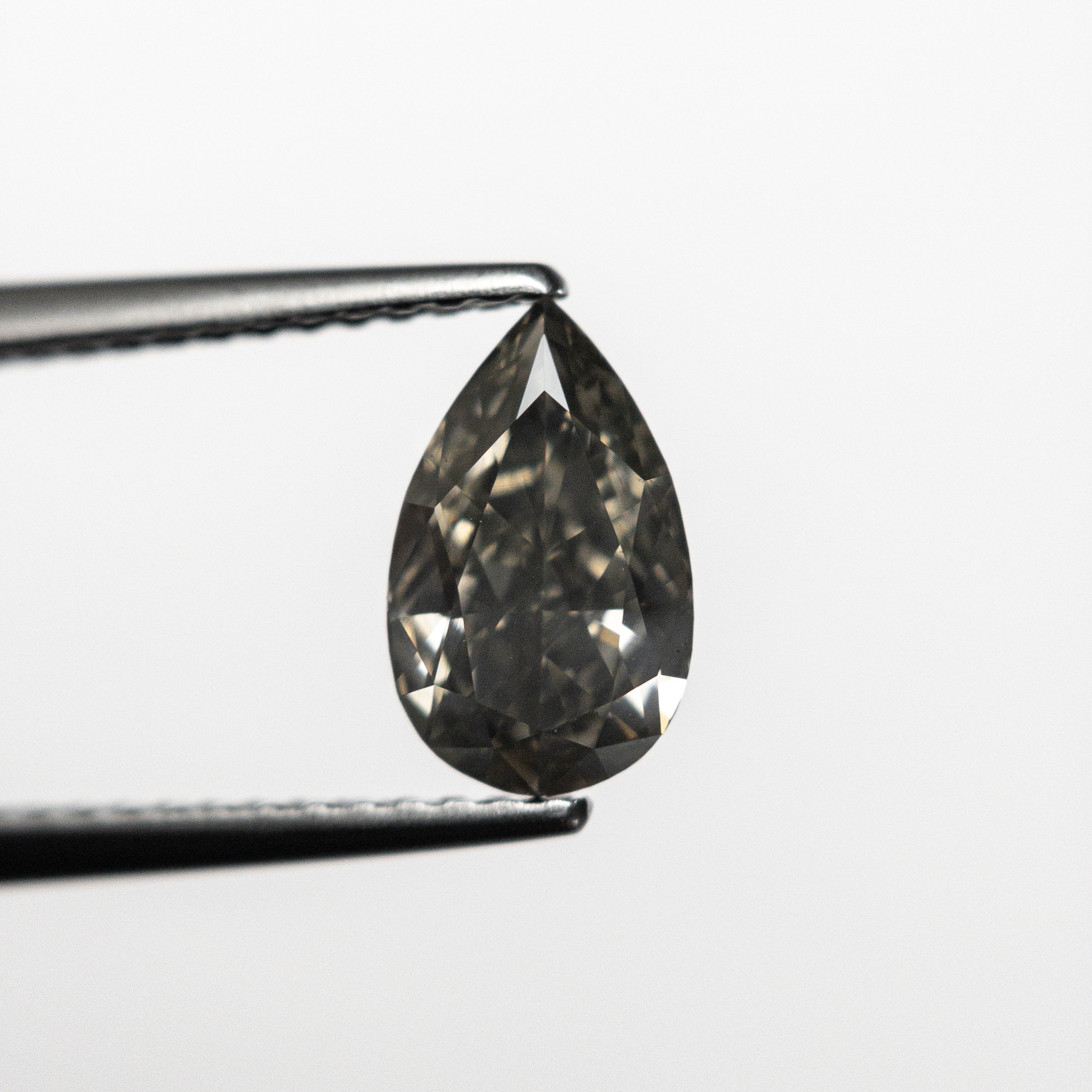 1.05 8.82x5.38x3.22mm Fancy Grey Pear Brilliant 19913-14